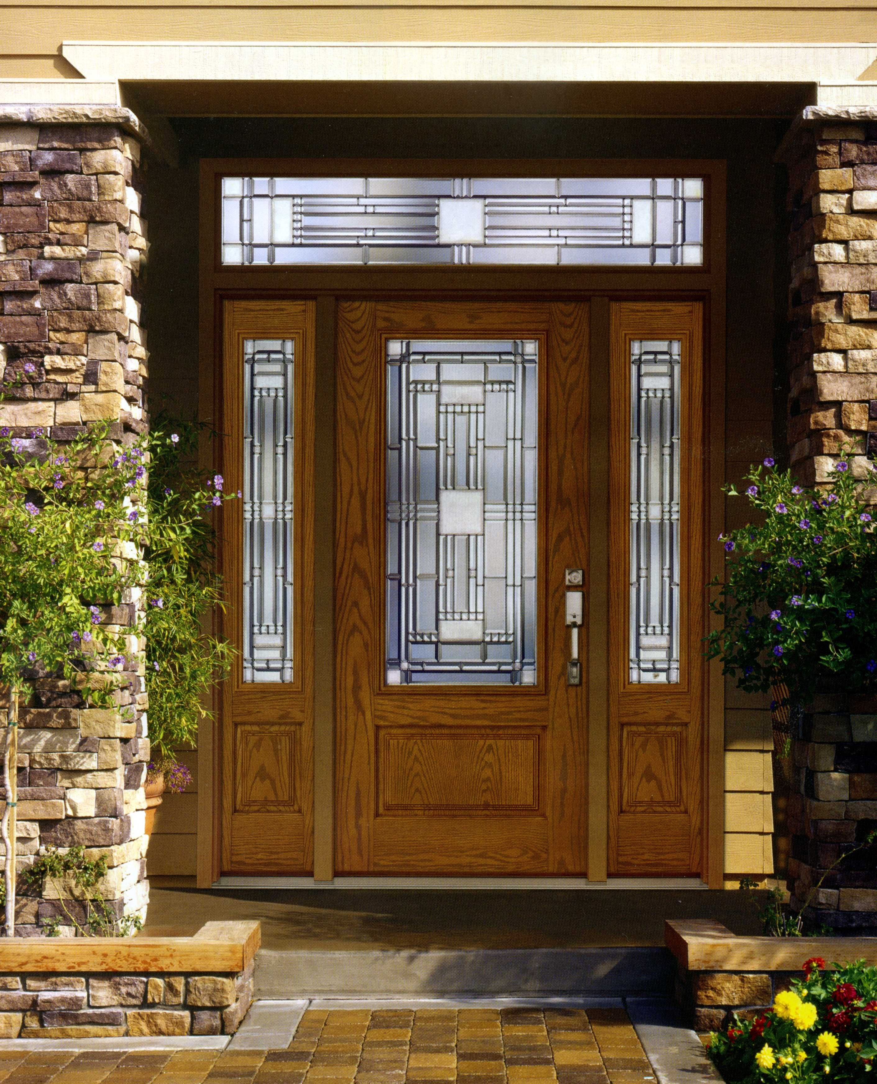 exterior front doors | Milgard offers maintenance free, fiberglass ...