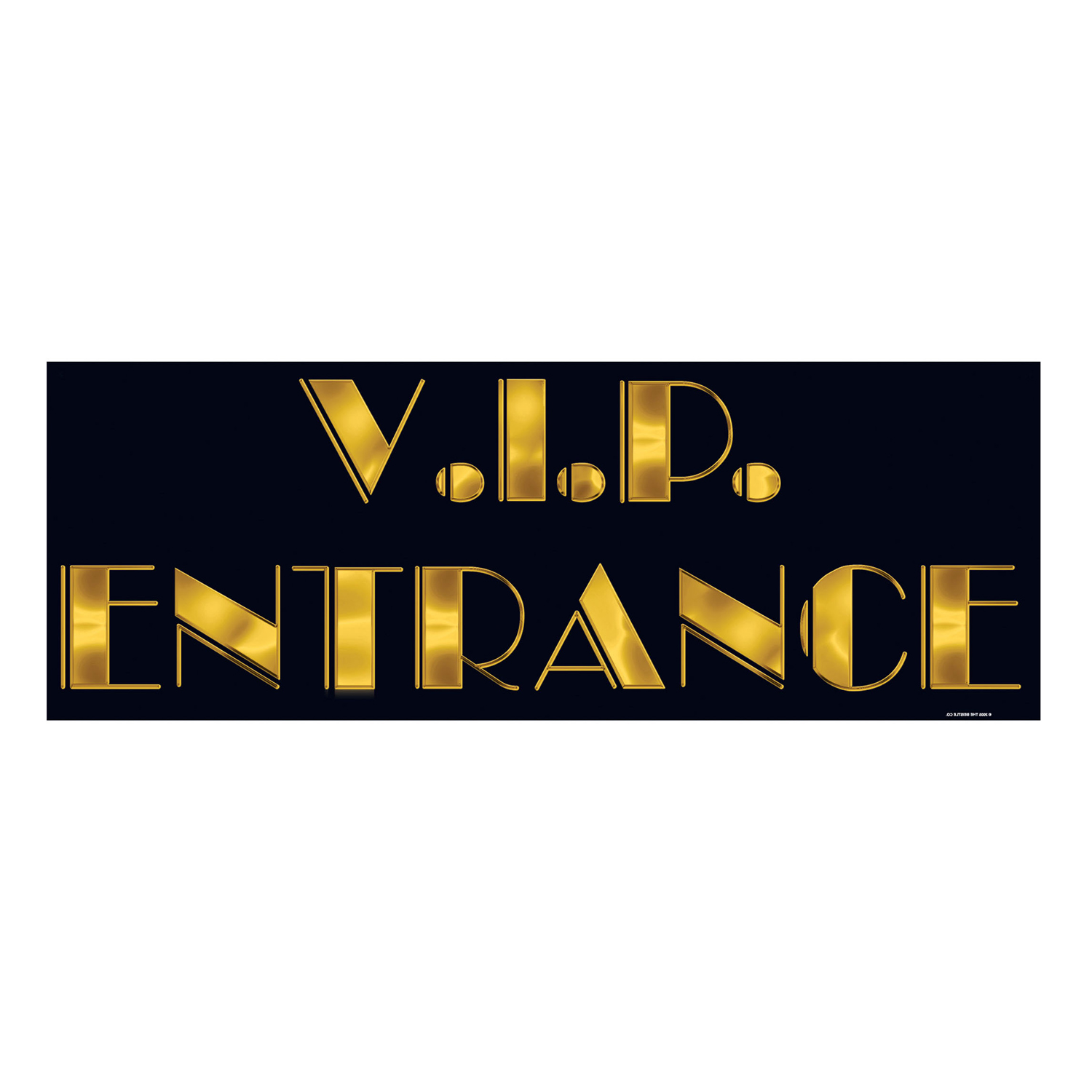 VIP Entrance Sign - Polkadot Party Hire