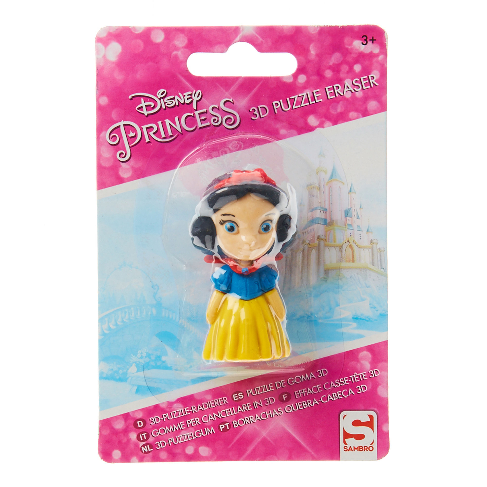Disney Princess 3D Puzzle Eraser Belle/Snow White | Claire's