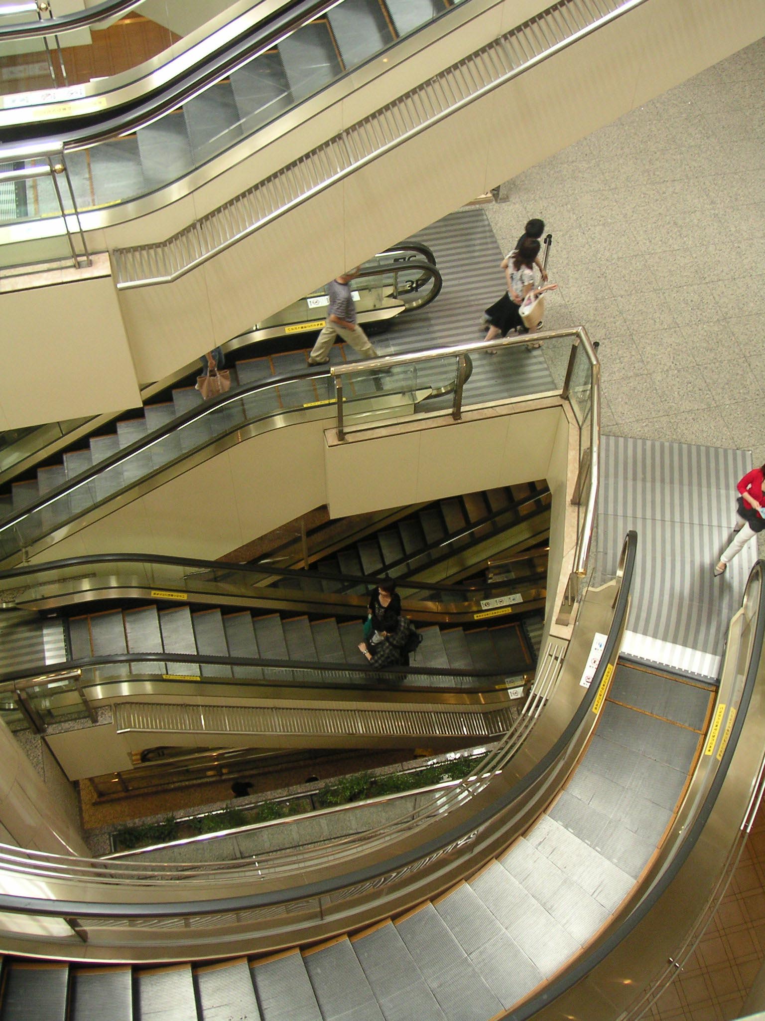 Escalators photo