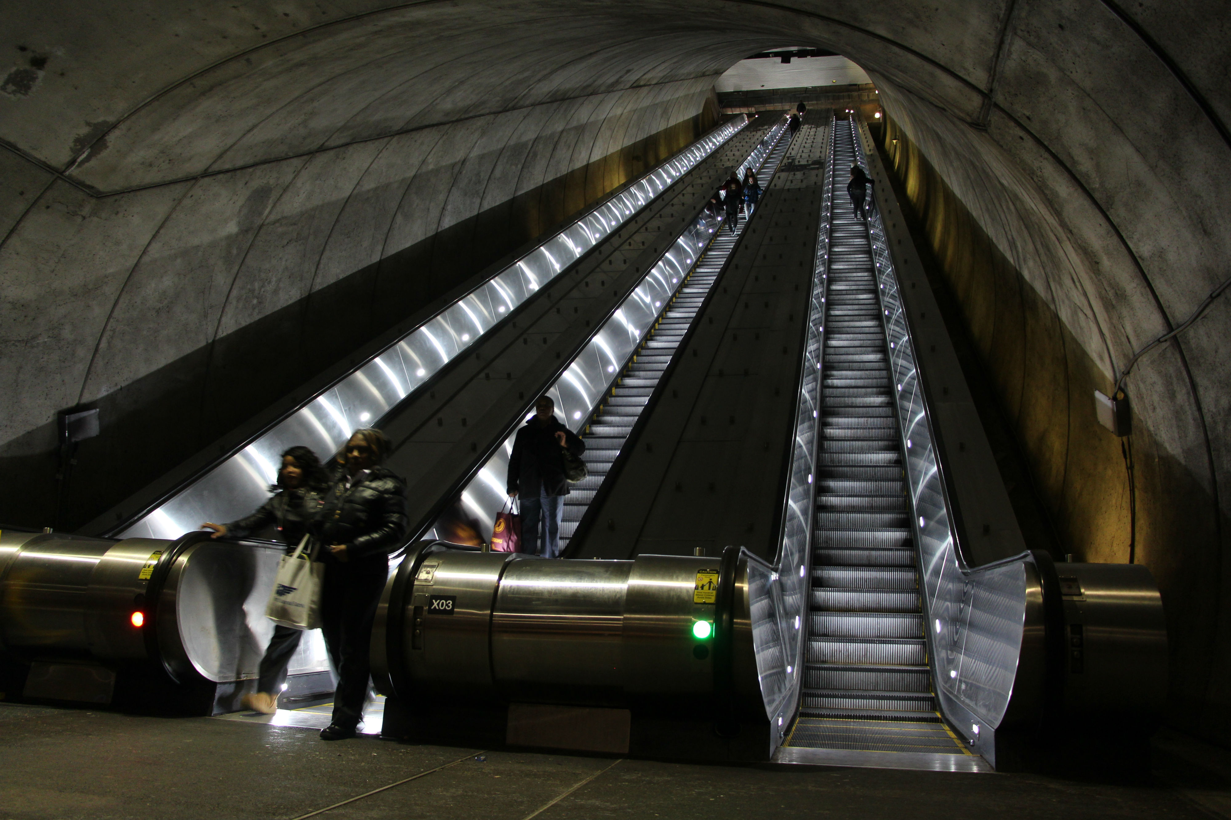 Metro Completes Escalator Installment Project at Bethesda Station ...