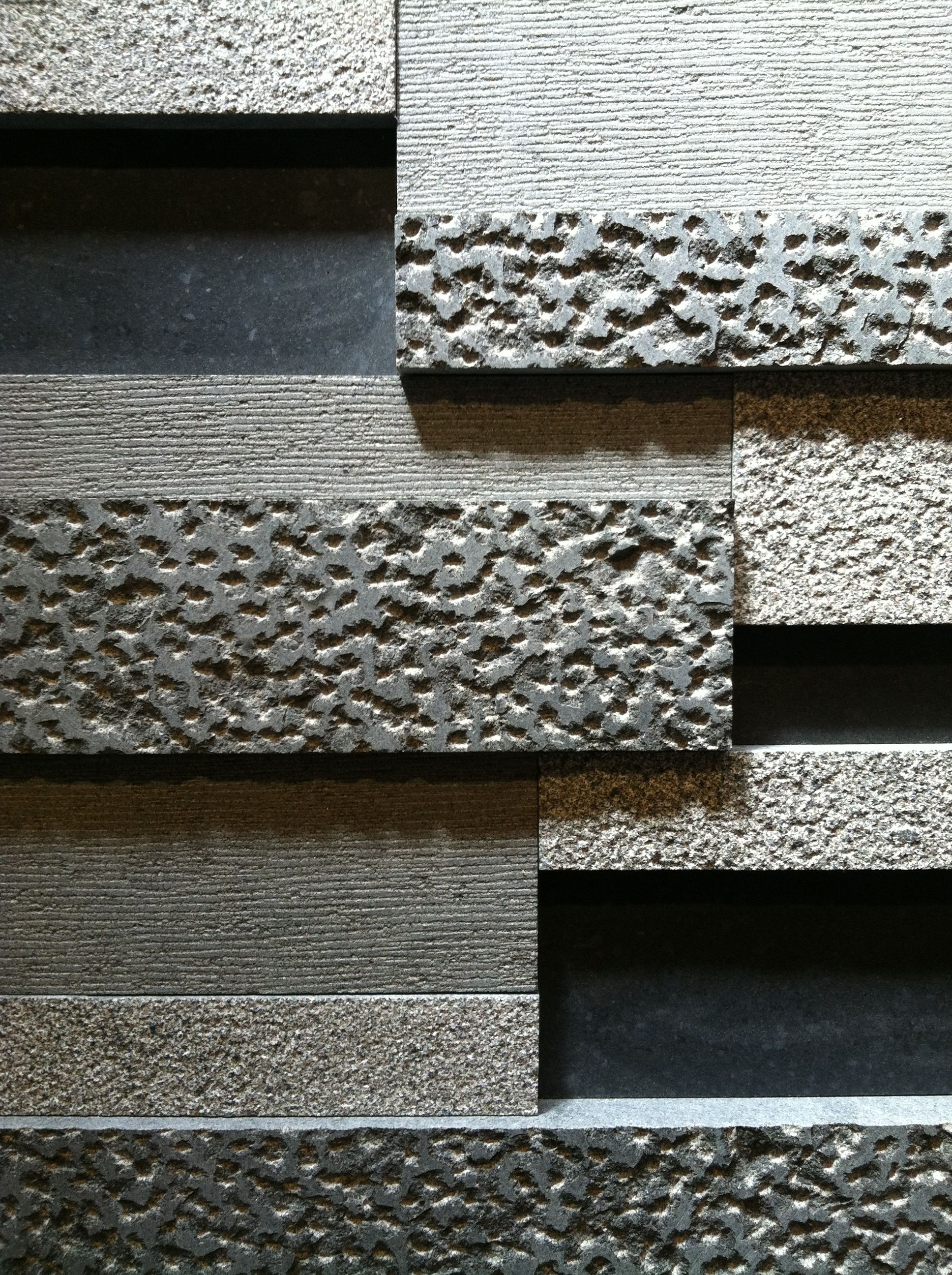 Say hello to texture, Tuesday. Black Granite in Honed, Big Chisel ...