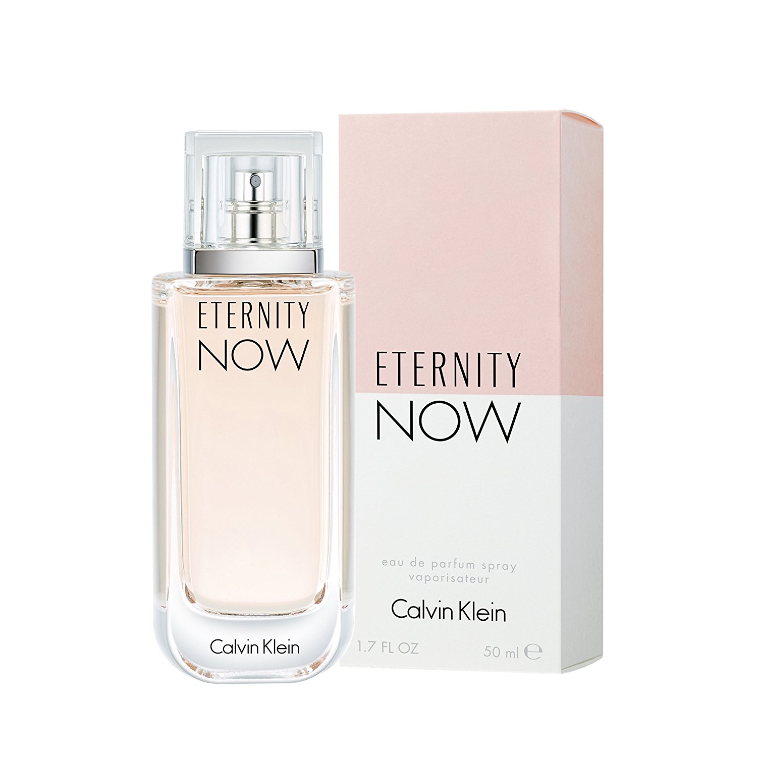Amazon.com: Calvin Klein Eternity Now Eau de Parfum Spray, 1.7 fl ...