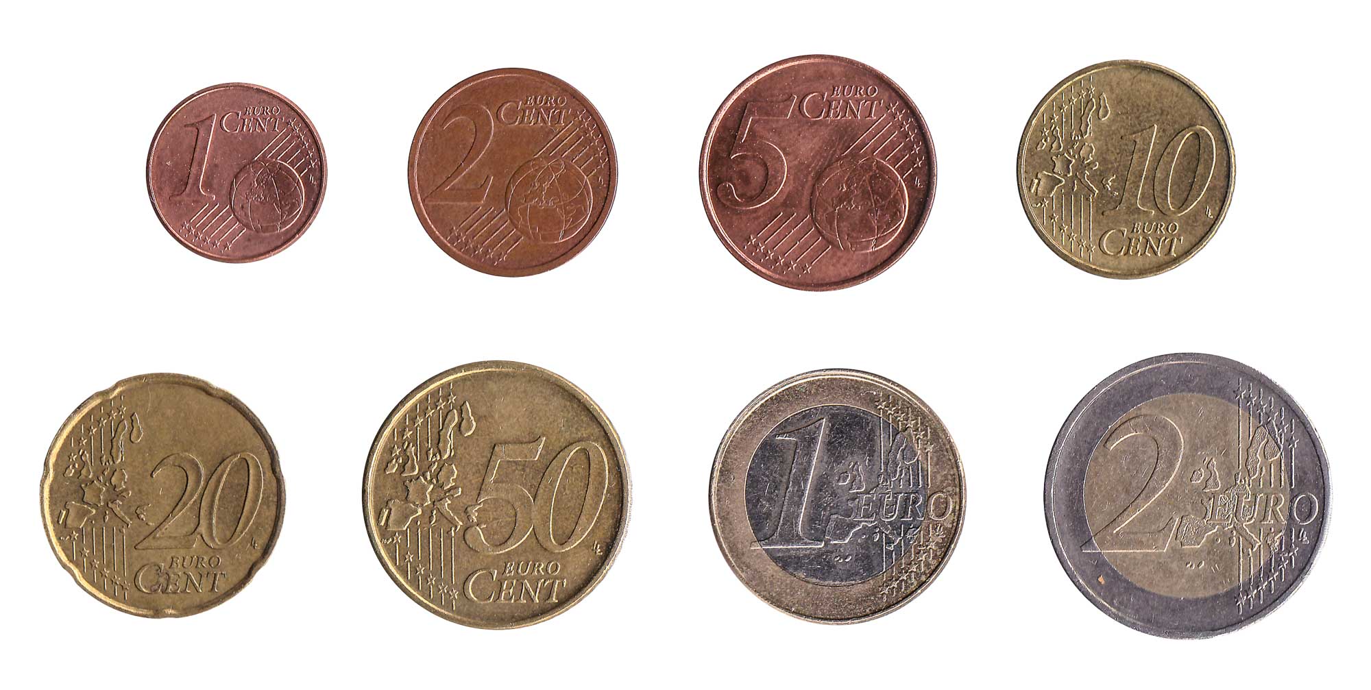 Leftover Currency - Euro coins worth more than ever