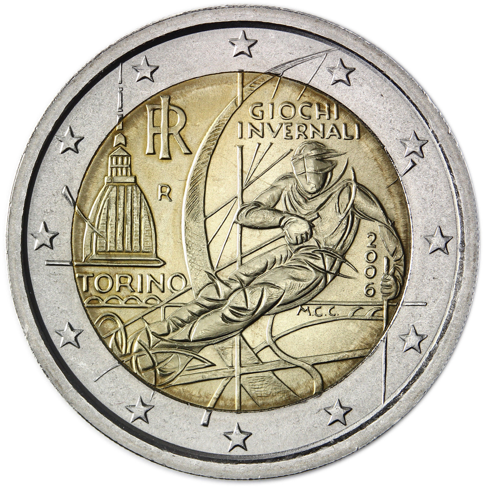 Italy 2 euro 2006 - XX Olympic Winter Games - Turin 2006 [eur661]