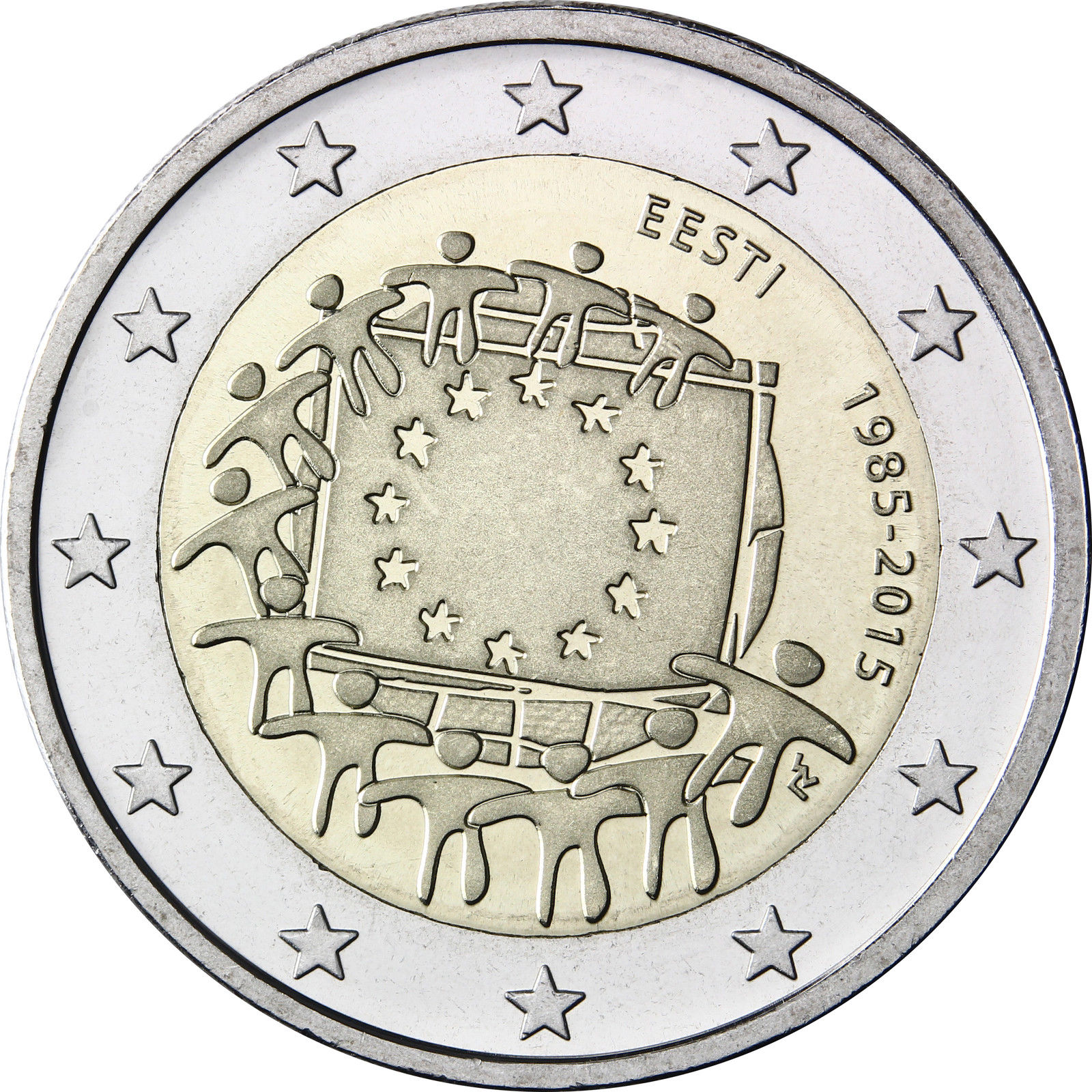 Estonia 2 euro 2015 - 30th anniversary of the EU flag [eur30436]