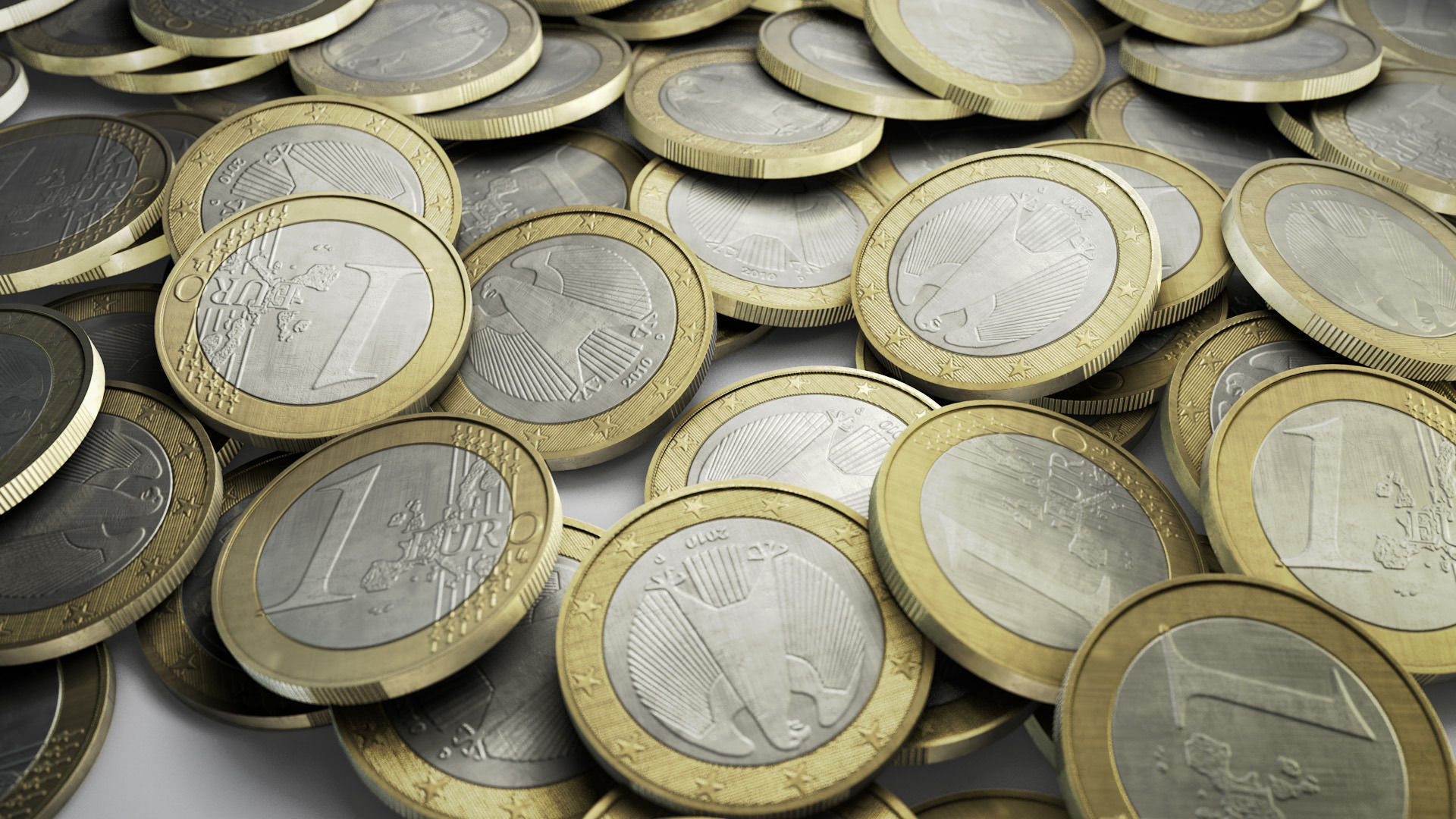 3D asset 1 Euro Coin | CGTrader