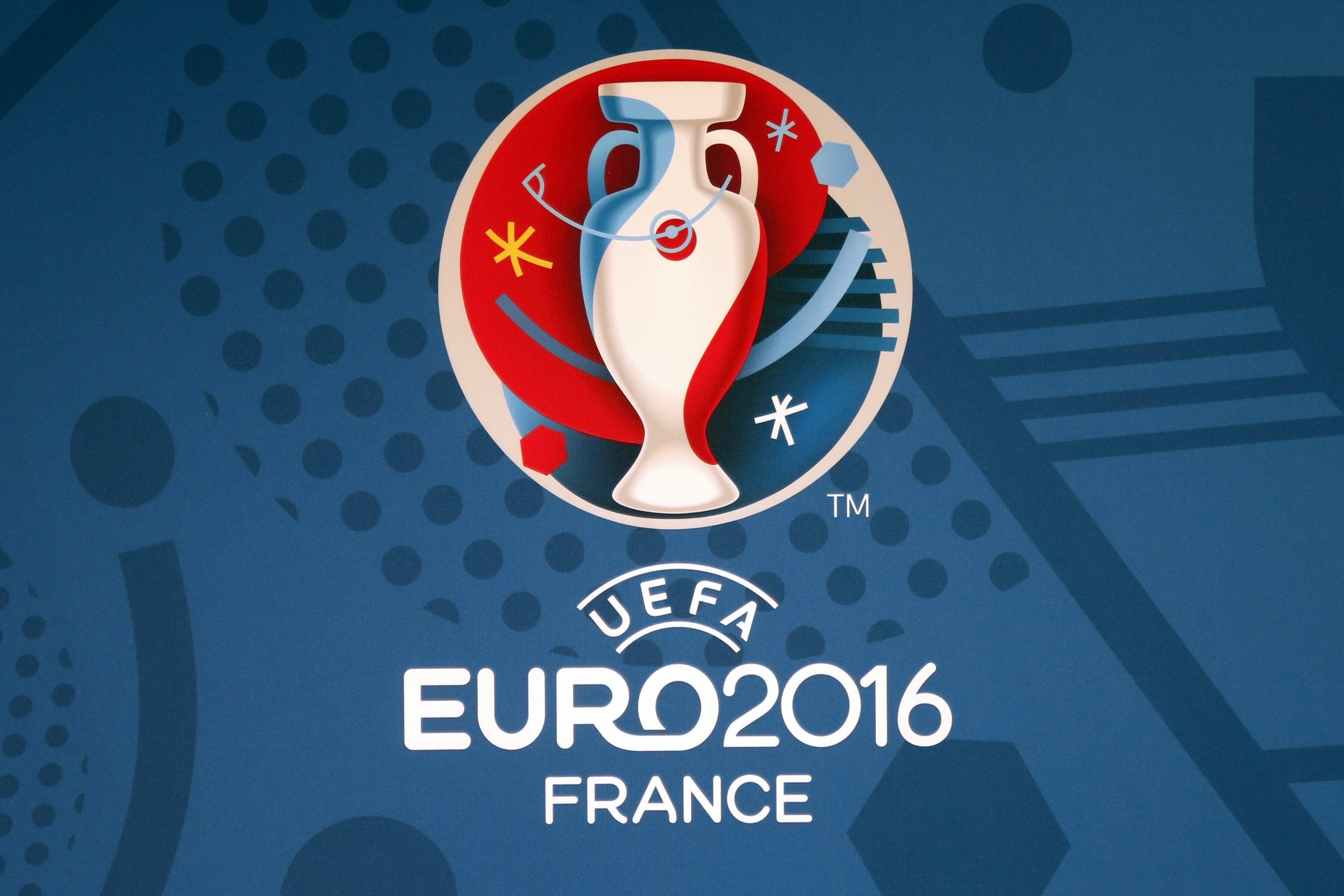 Wallpaper UEFA EURO 2016, UEFA European Championship, HD, Logo ...