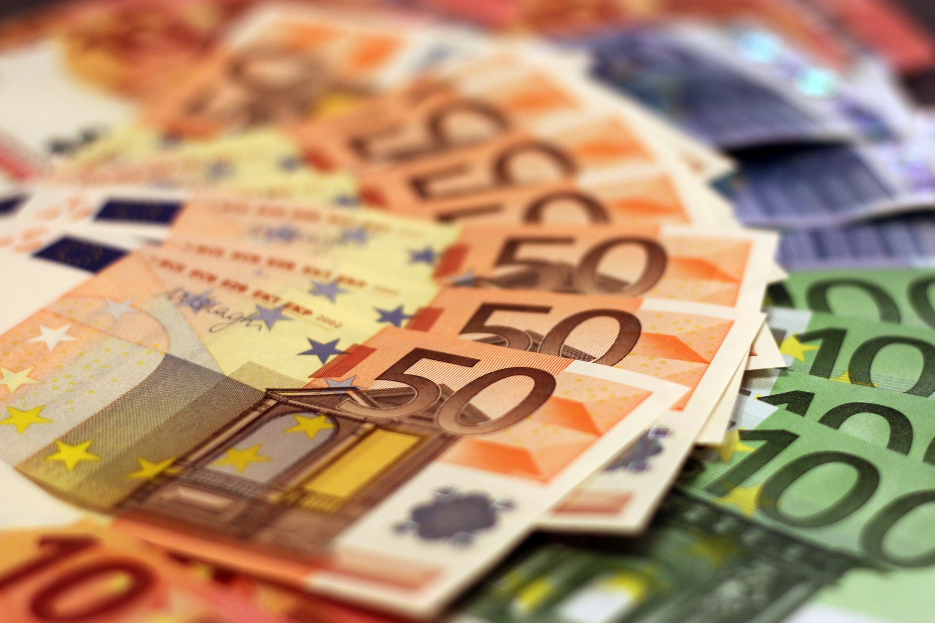 Banknotes, Euros Free Stock Photo - Public Domain Pictures