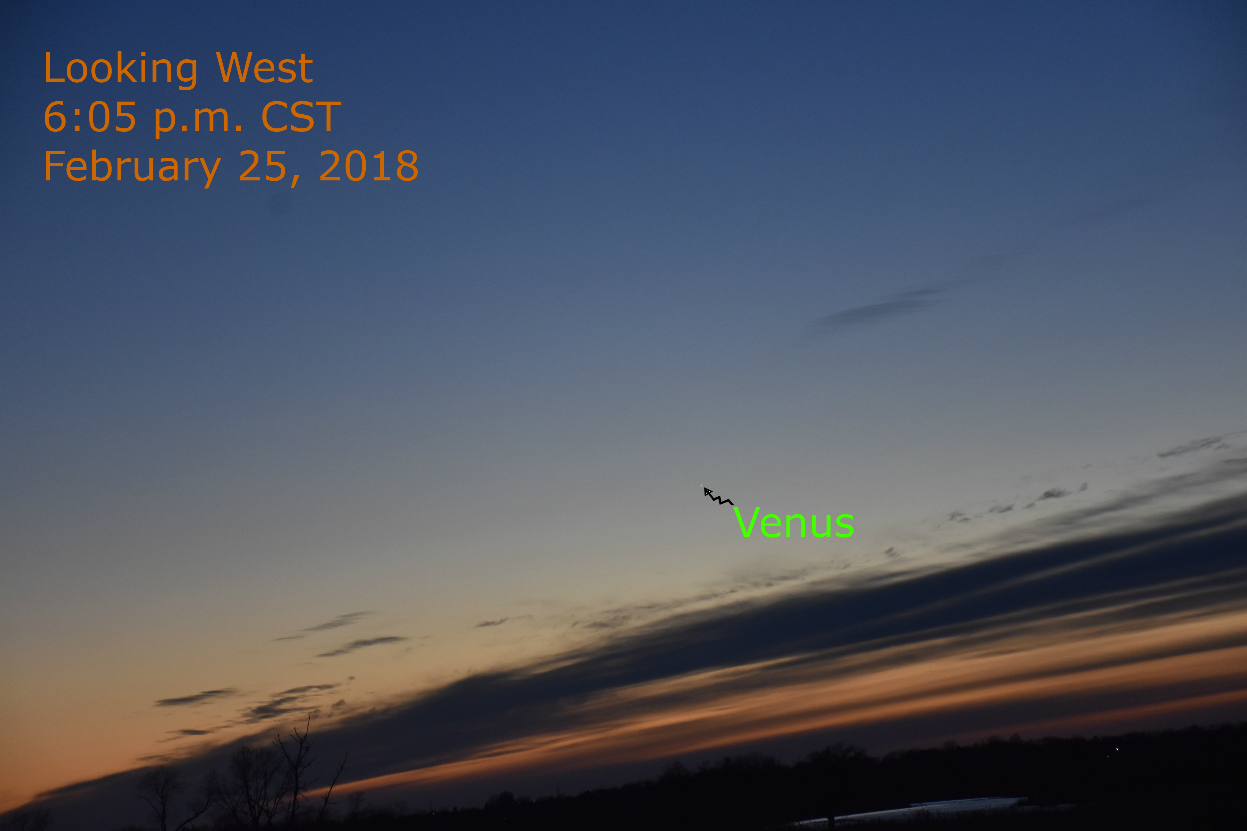 2018: Venus the Evening Star | When the Curves Line Up