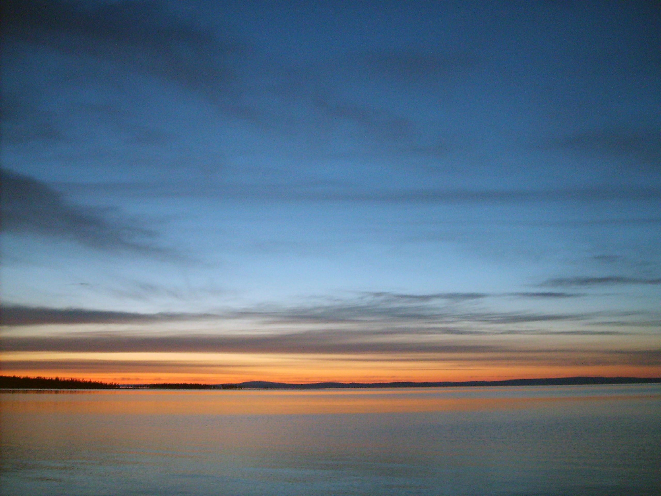 Free Image: Evening On The Lake | Libreshot Public Domain Photos