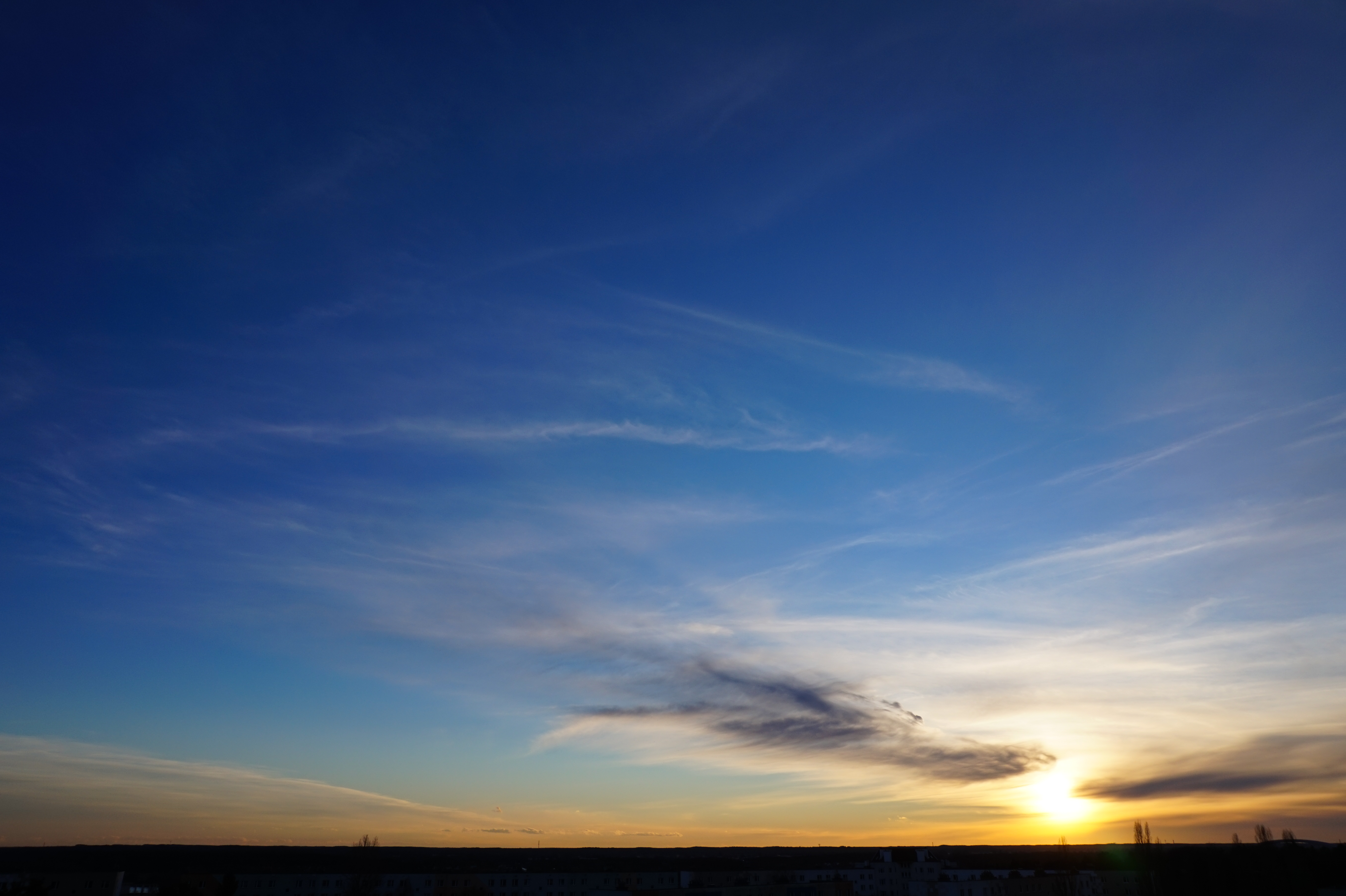 Sundown Sky February - Sky Backgrounds - Texturify - Free textures