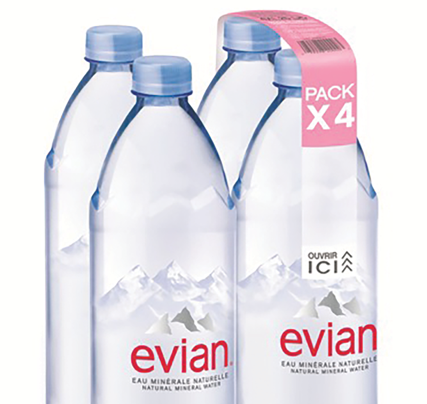 Evian's 'naked' bottles are ready for launch | Packaging World