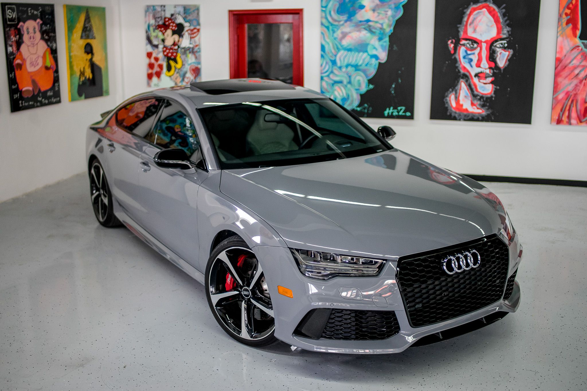 Amazing Audi Rs Gray Miami Exotic Car Rentals Of Ideas And Style ...