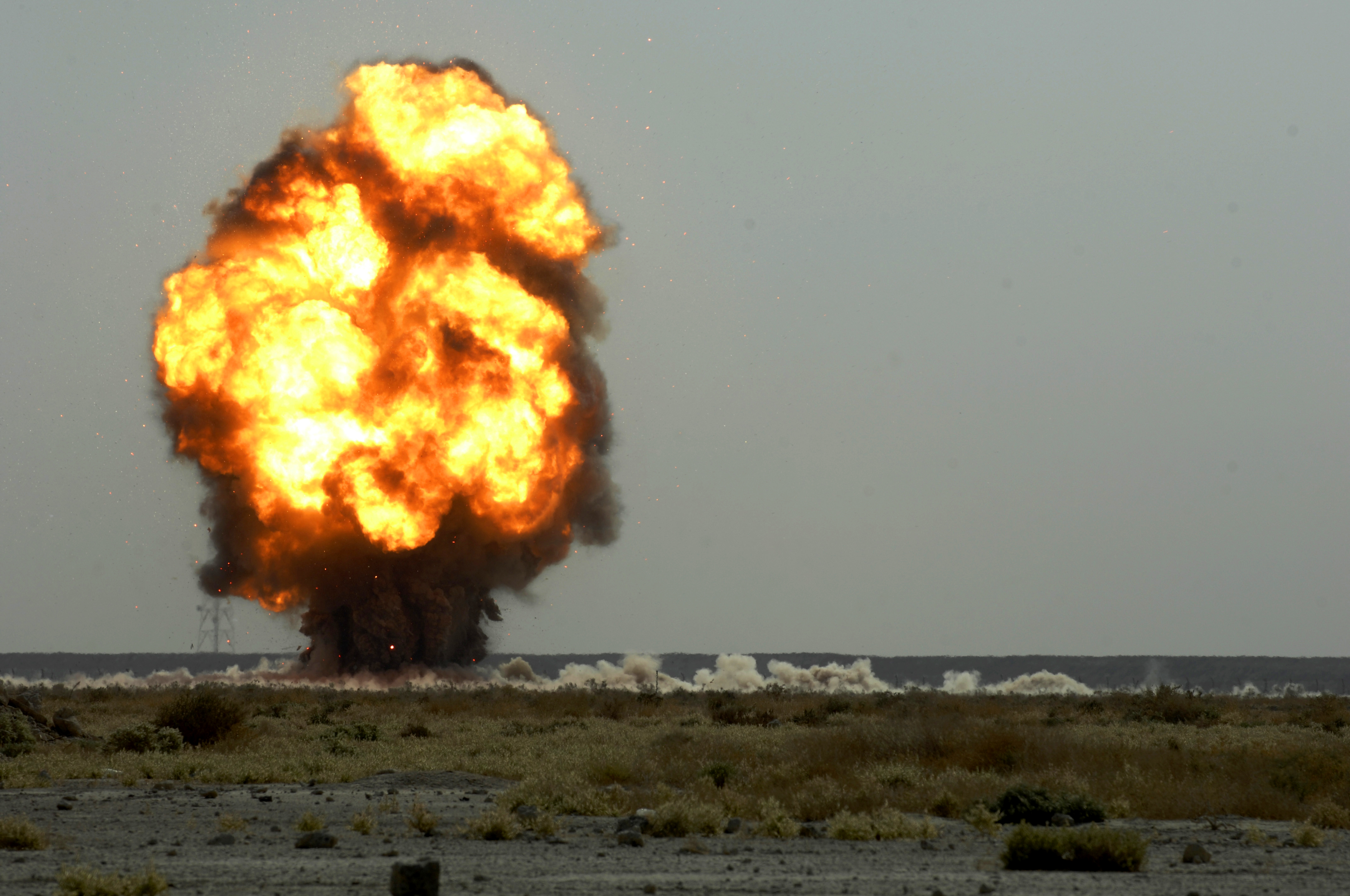 Free, Public Domain Image: Munitions Explosion
