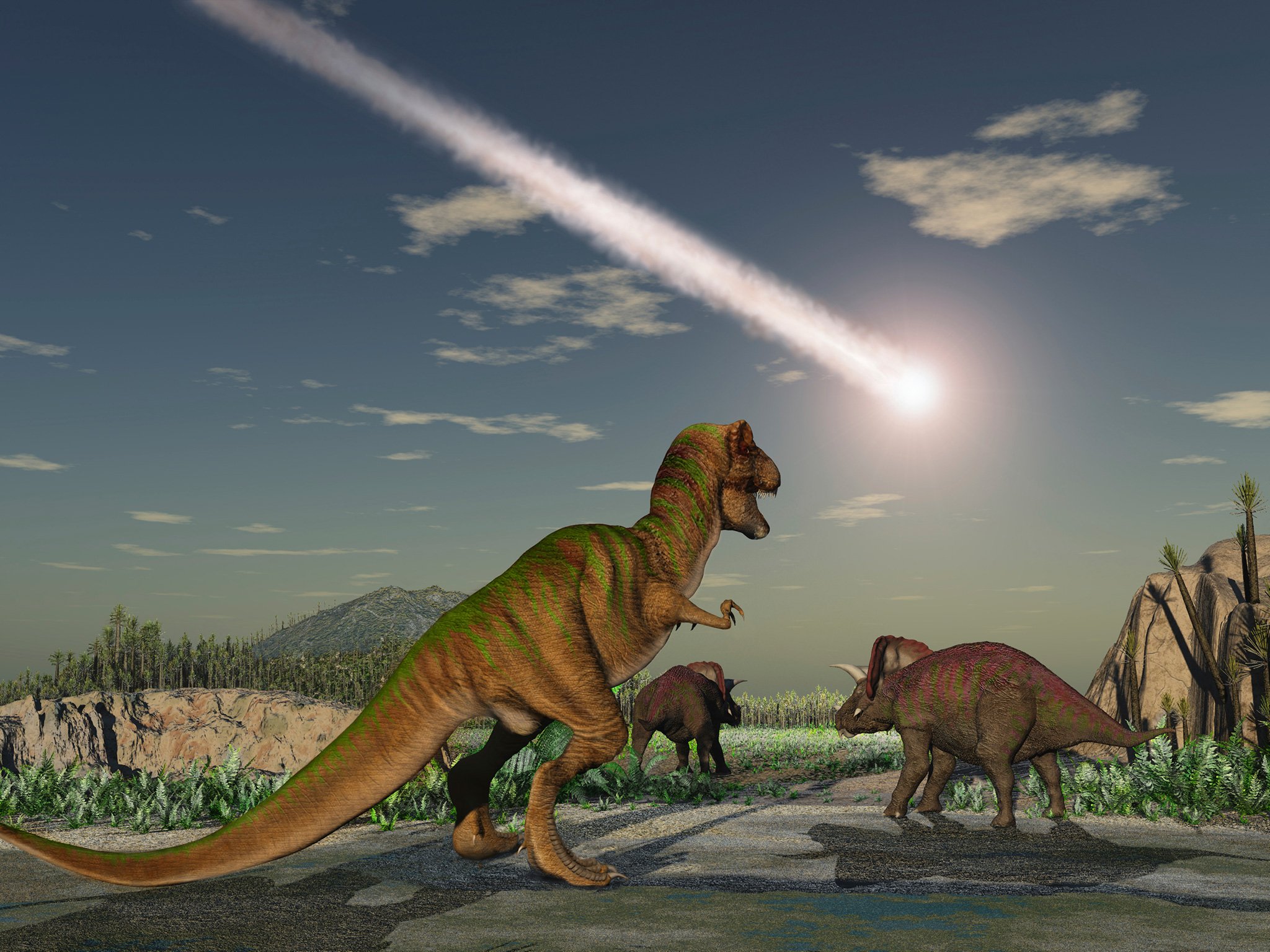 Dinosaur extinction mystery solved? Asteroid hit oil field causing ...