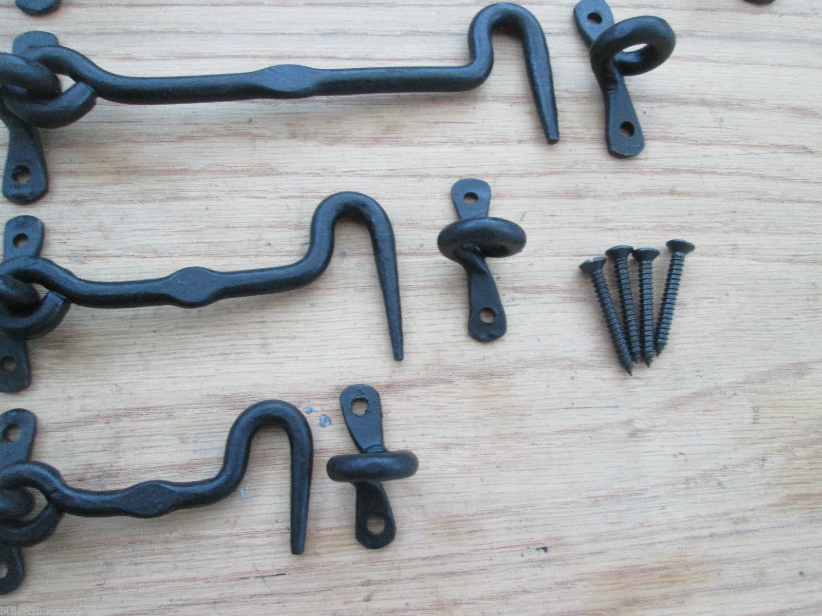 Hand Forged Hook & Eye Gate Latch | Ironmongery World