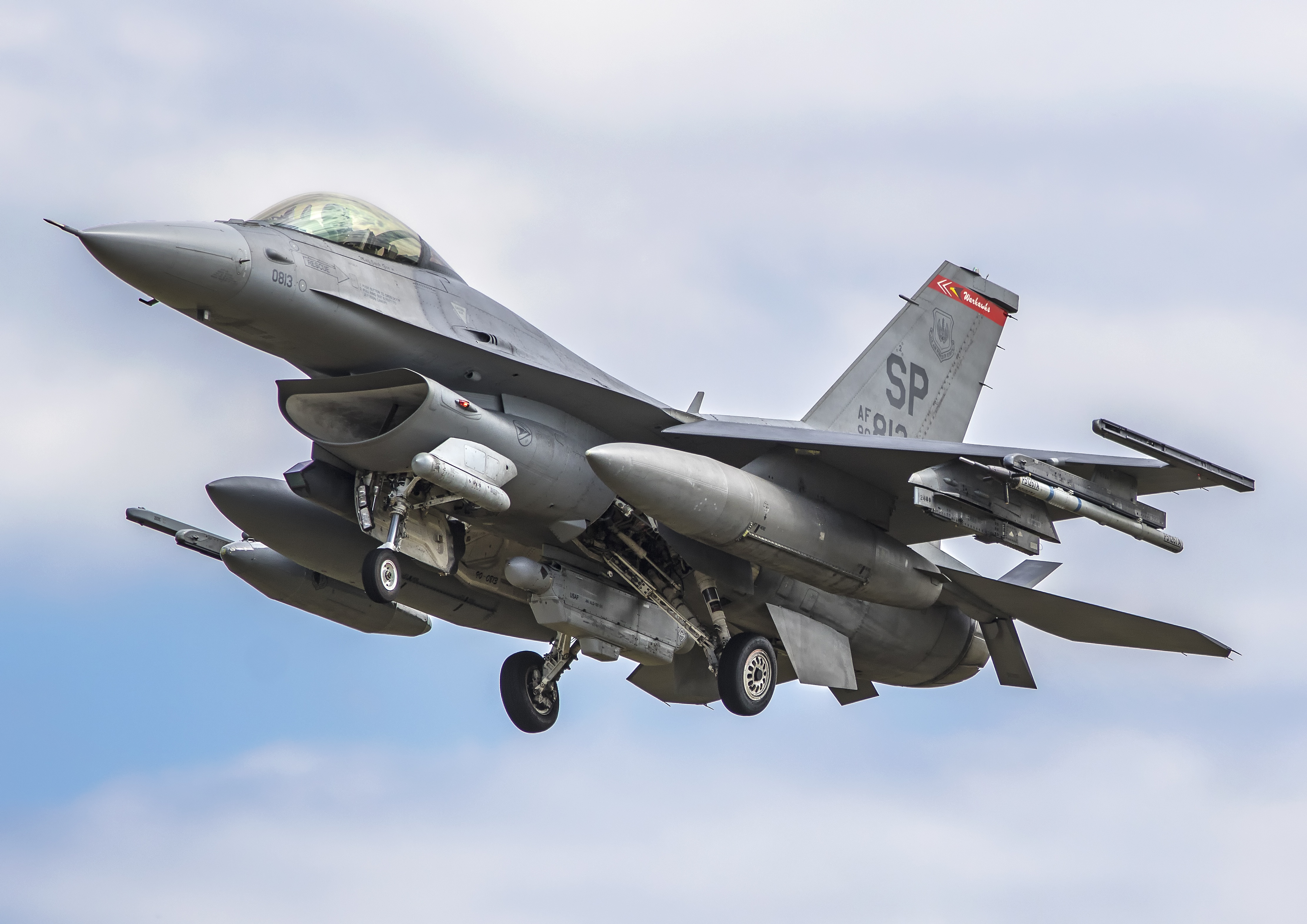 Wallpaper General Dynamics F-16 Fighting Falcon, Air superiority ...