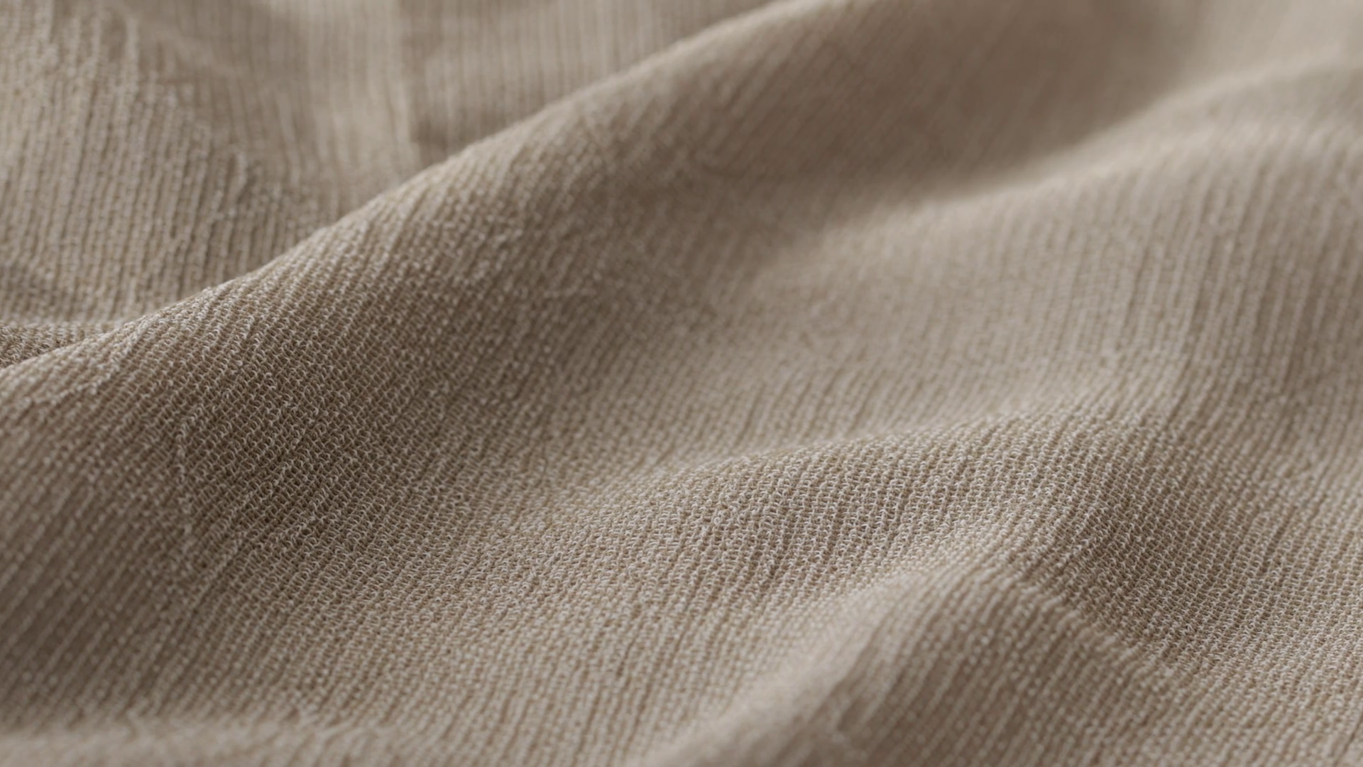 Beige sackcloth fabric. Background. Closeup Stock Video Footage ...
