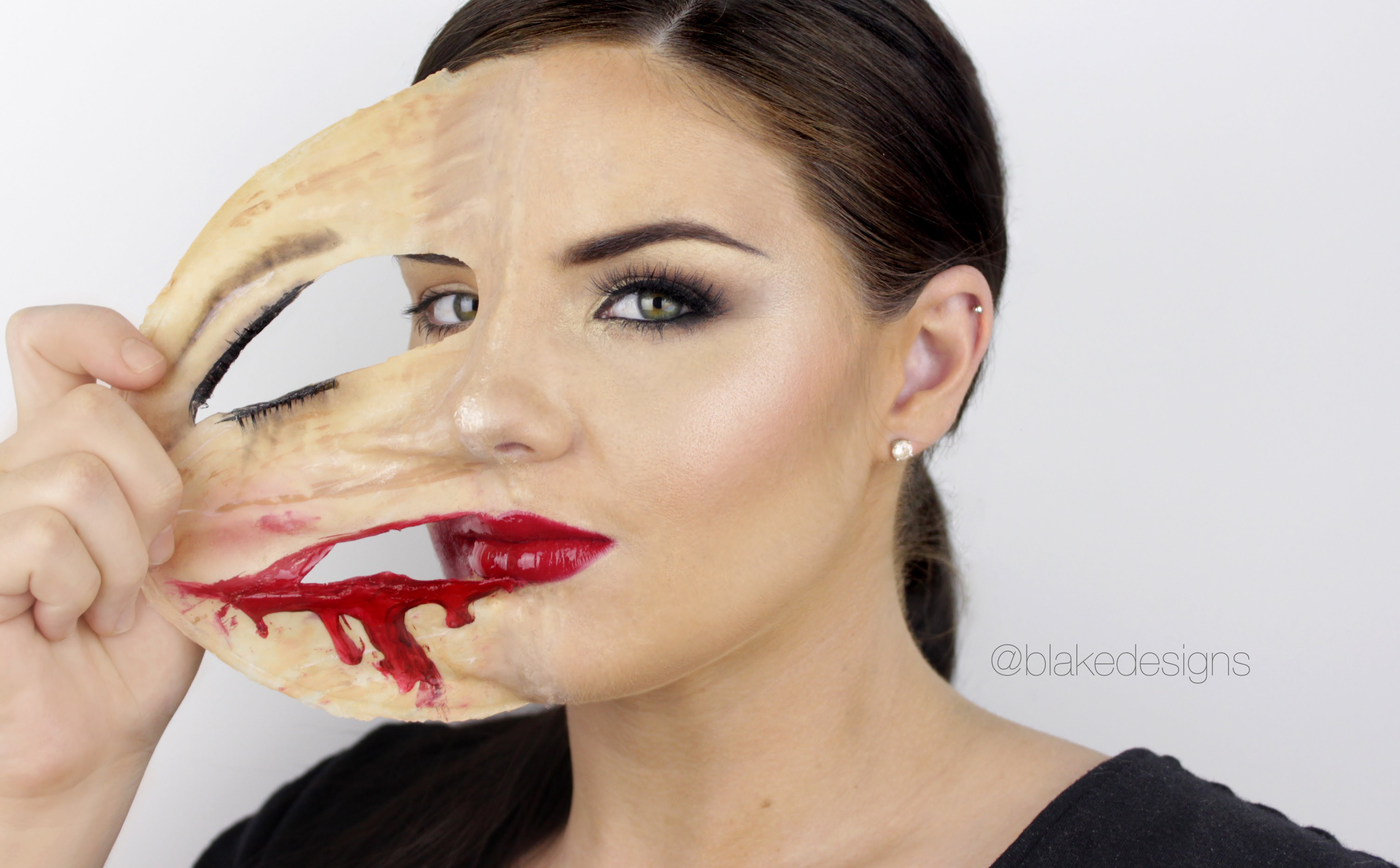 Peeling Face (latex skin) - Show your real face || MAKEUP TUTORIAL ...