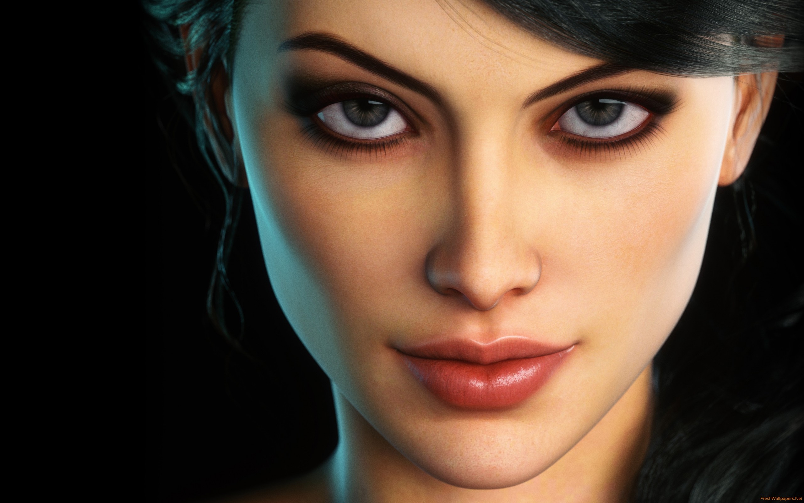 Fantasy Woman Face wallpapers | Freshwallpapers