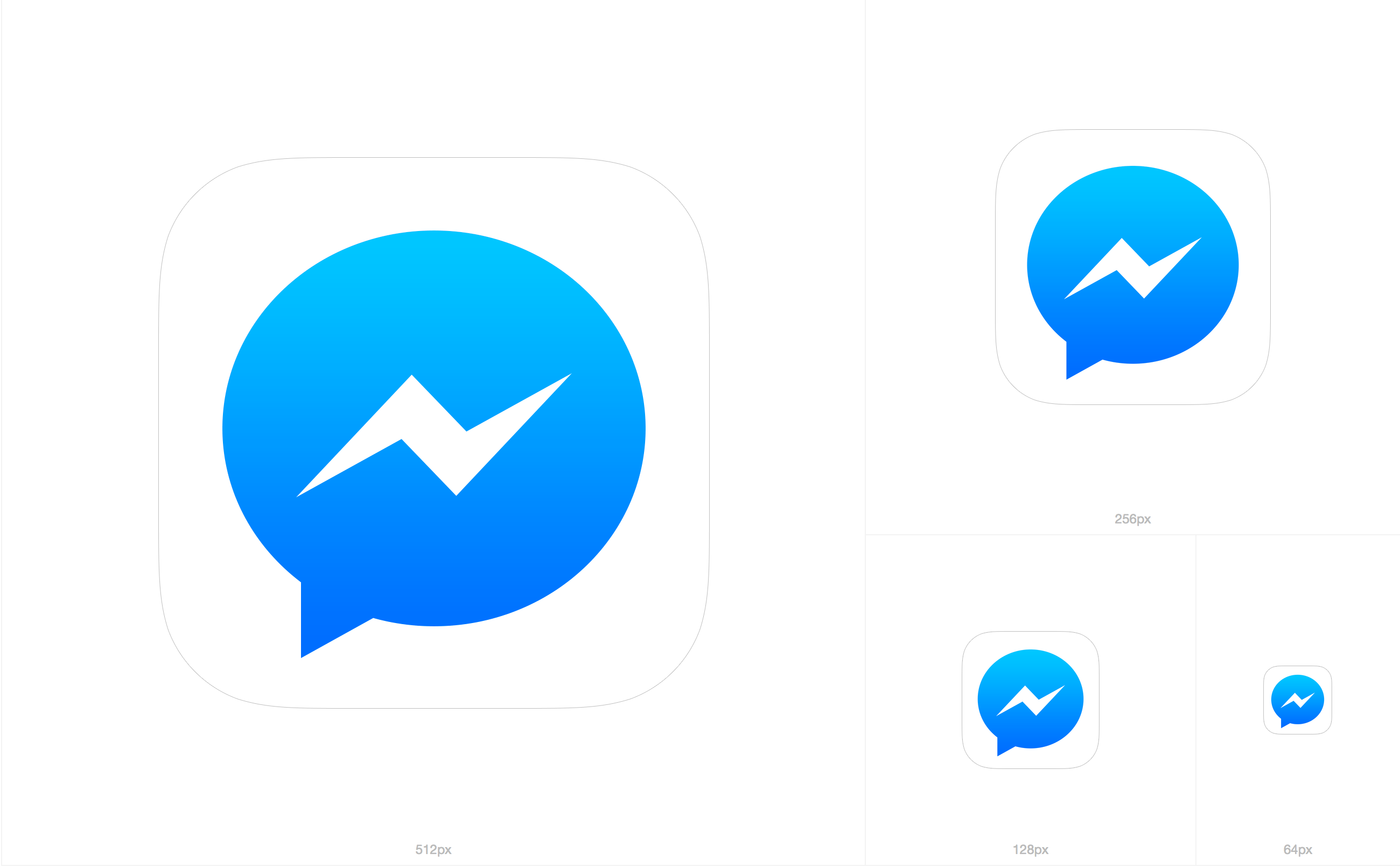 Facebook Messenger App Icon | Icons | Pinterest | Facebook messenger ...