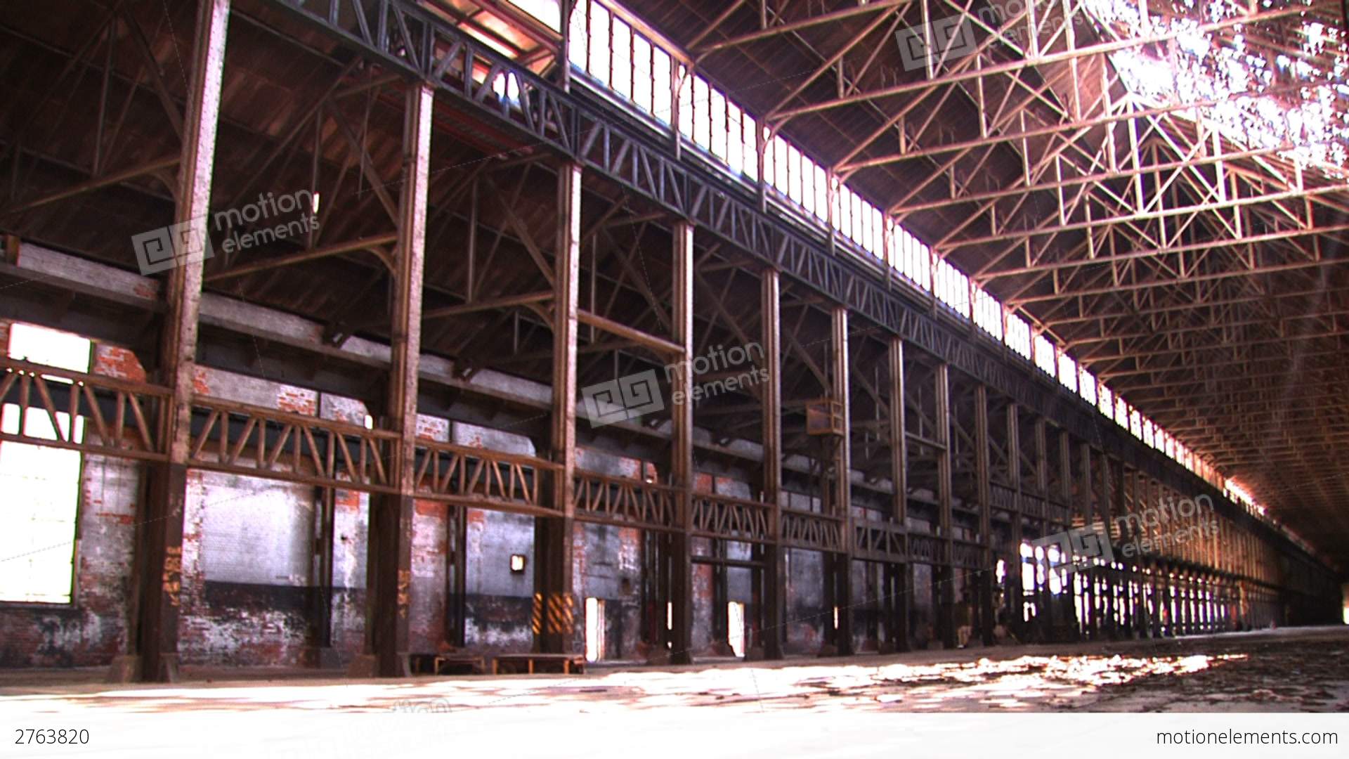 Bethlehem Steel Ruins Of Factory 1 Stock video footage | 2763820