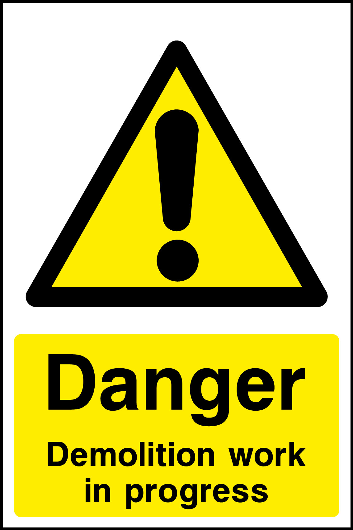Construction signs | Health and Safety Signs - Part 4