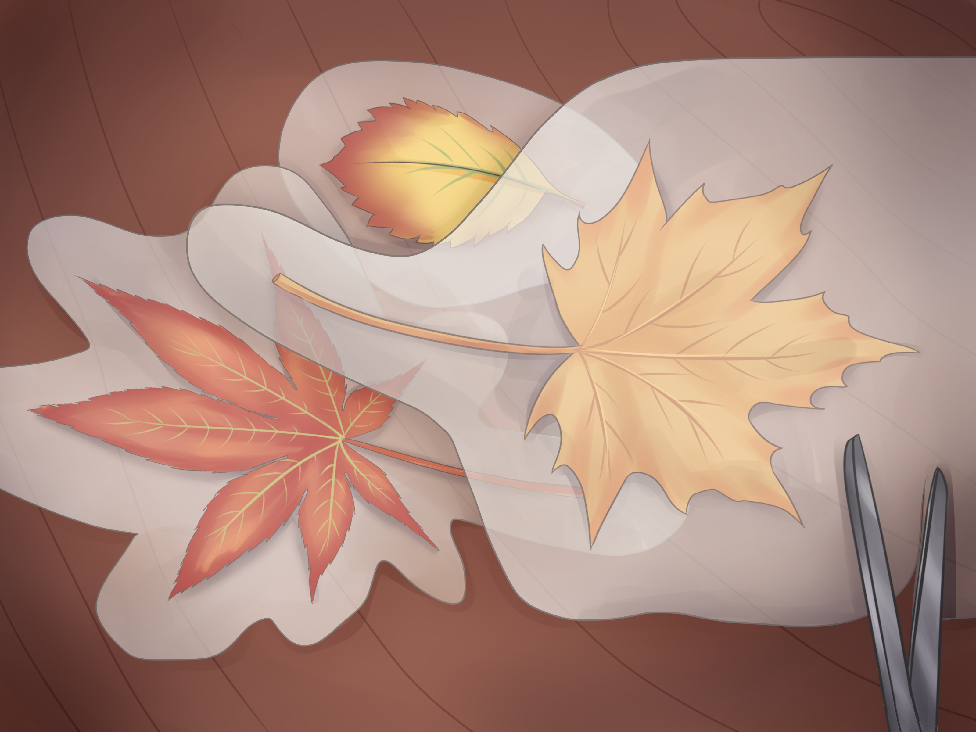 6 Ways to Preserve Fall Leaves - wikiHow