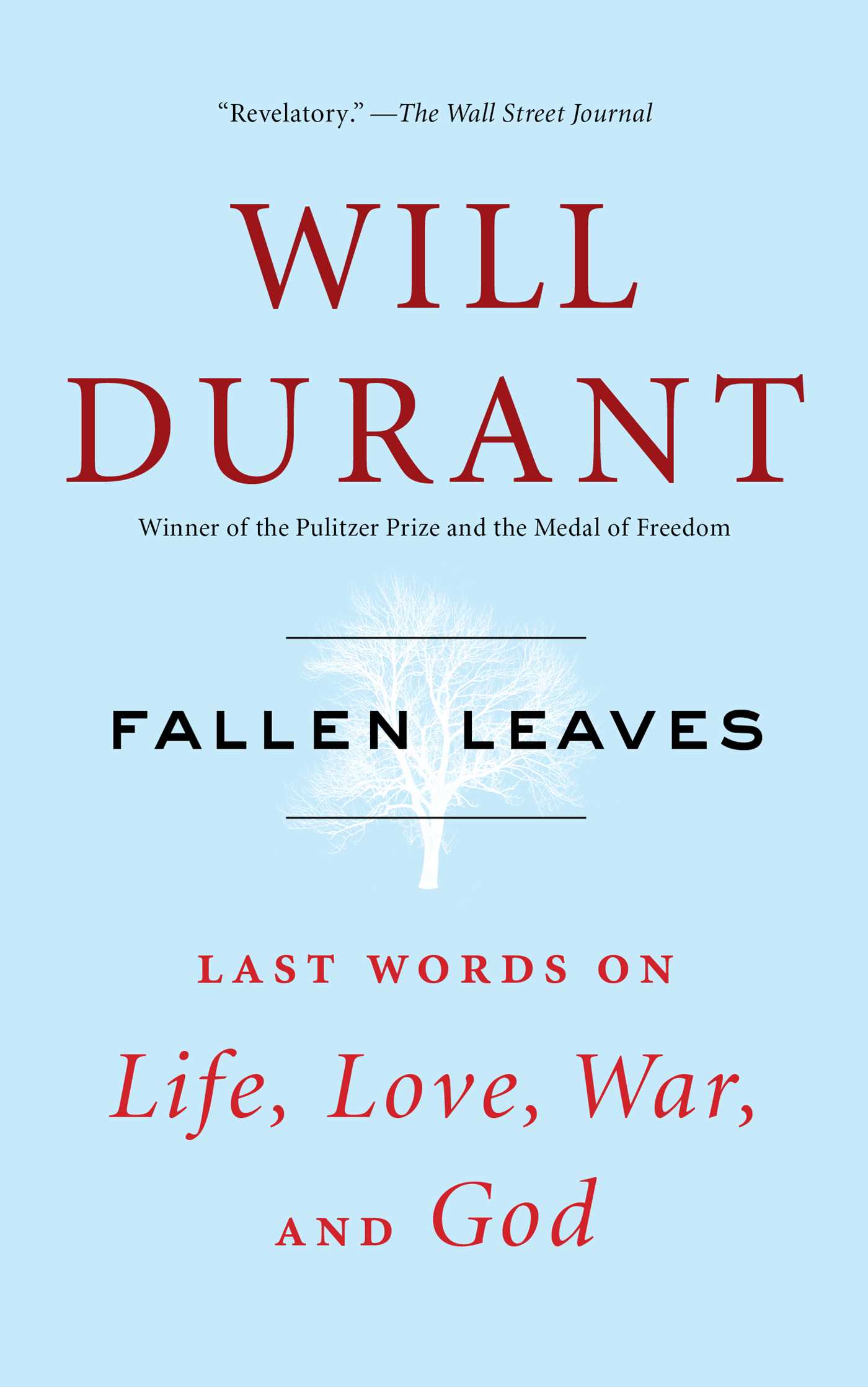 Fallen Leaves | Book by Will Durant | Official Publisher Page ...