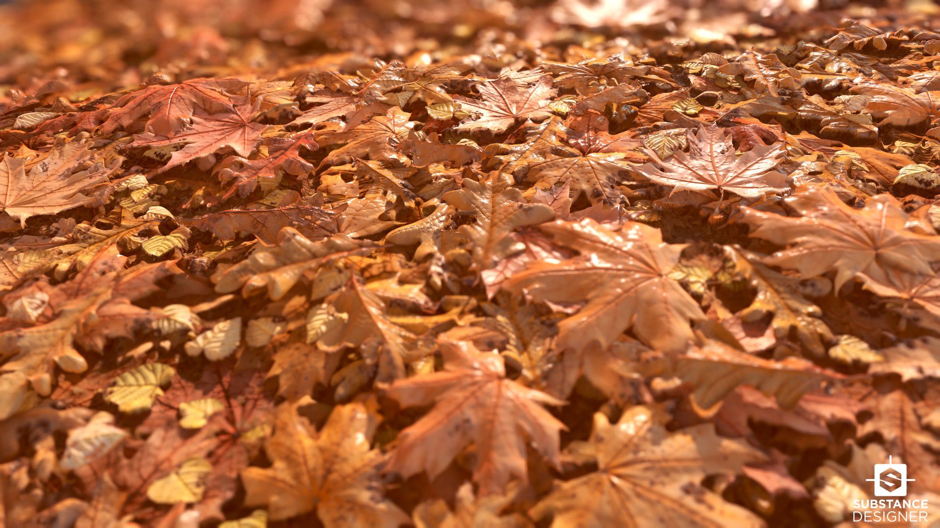 ArtStation - Fallen Autumn Leaves, Eric Wiley | Texturs | Pinterest ...