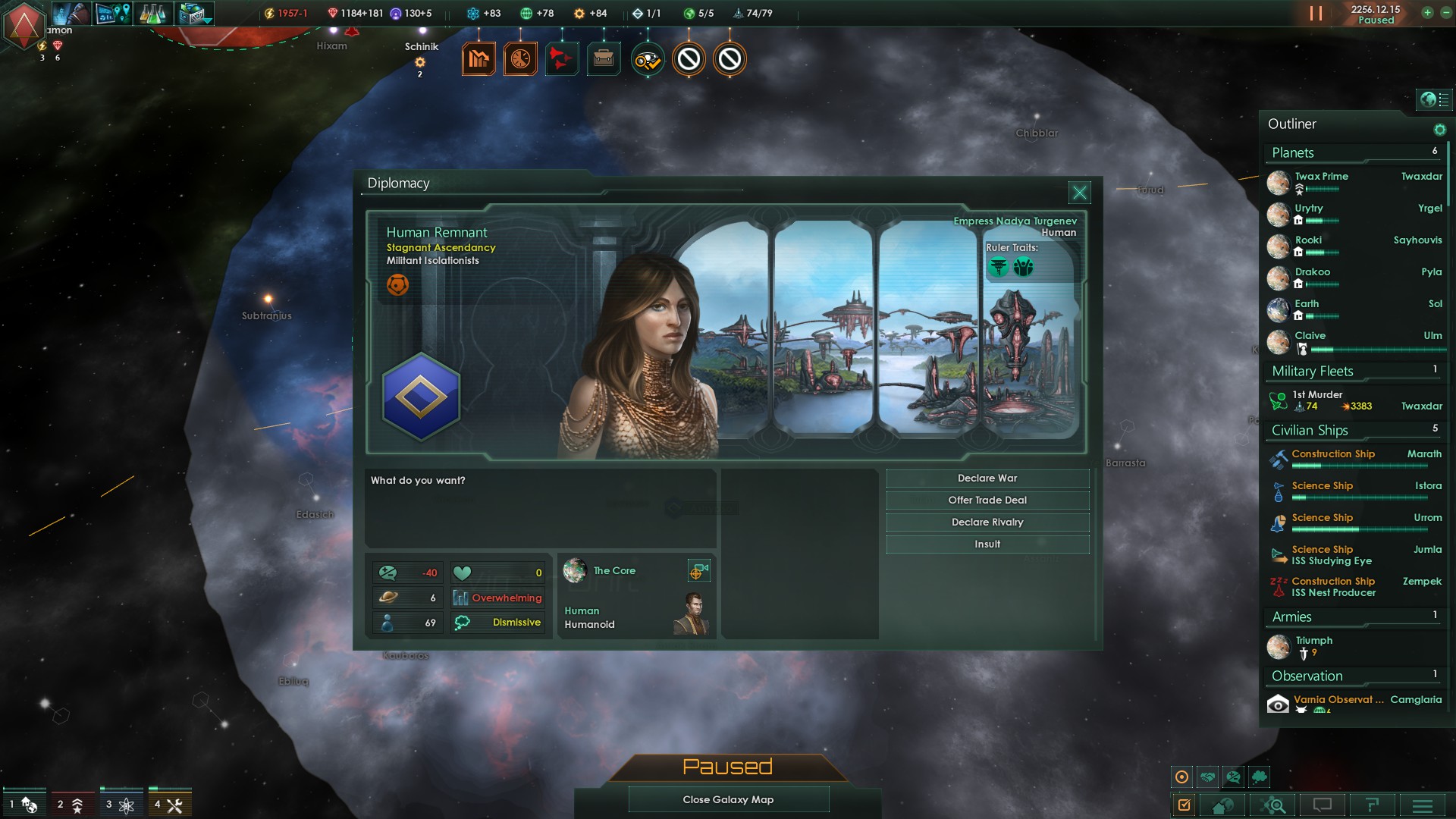 Human Remnant fallen empire. Huh? : Stellaris