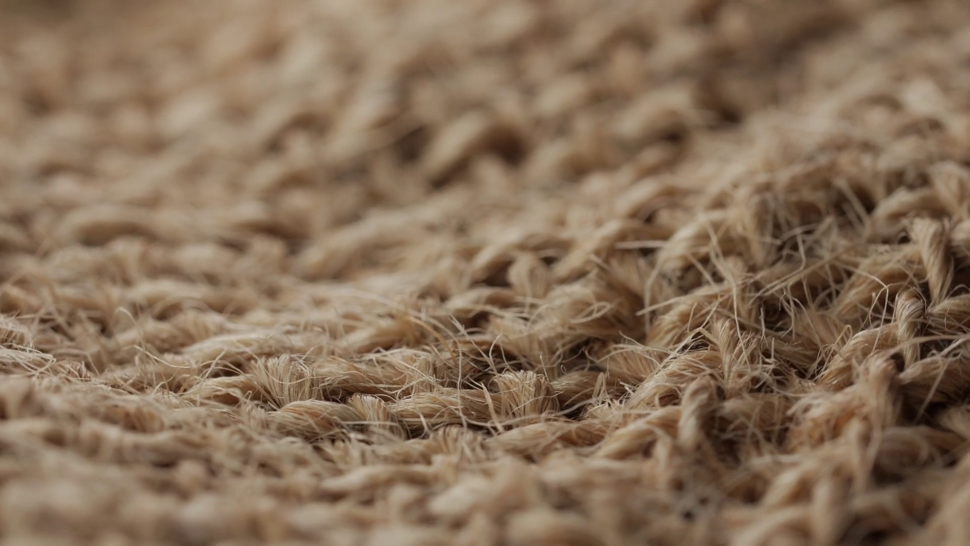 Closeup of sack texture slow motion, macro, rotation Stock Video ...
