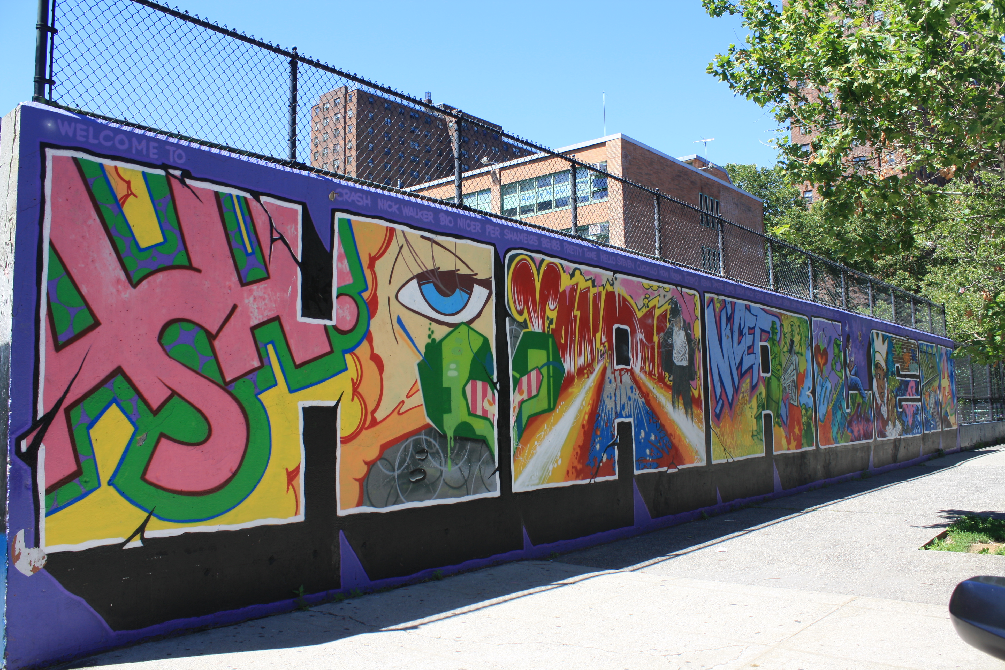 Mural- Graffiti Hall of Fame | Historic Districts Council's Six to ...