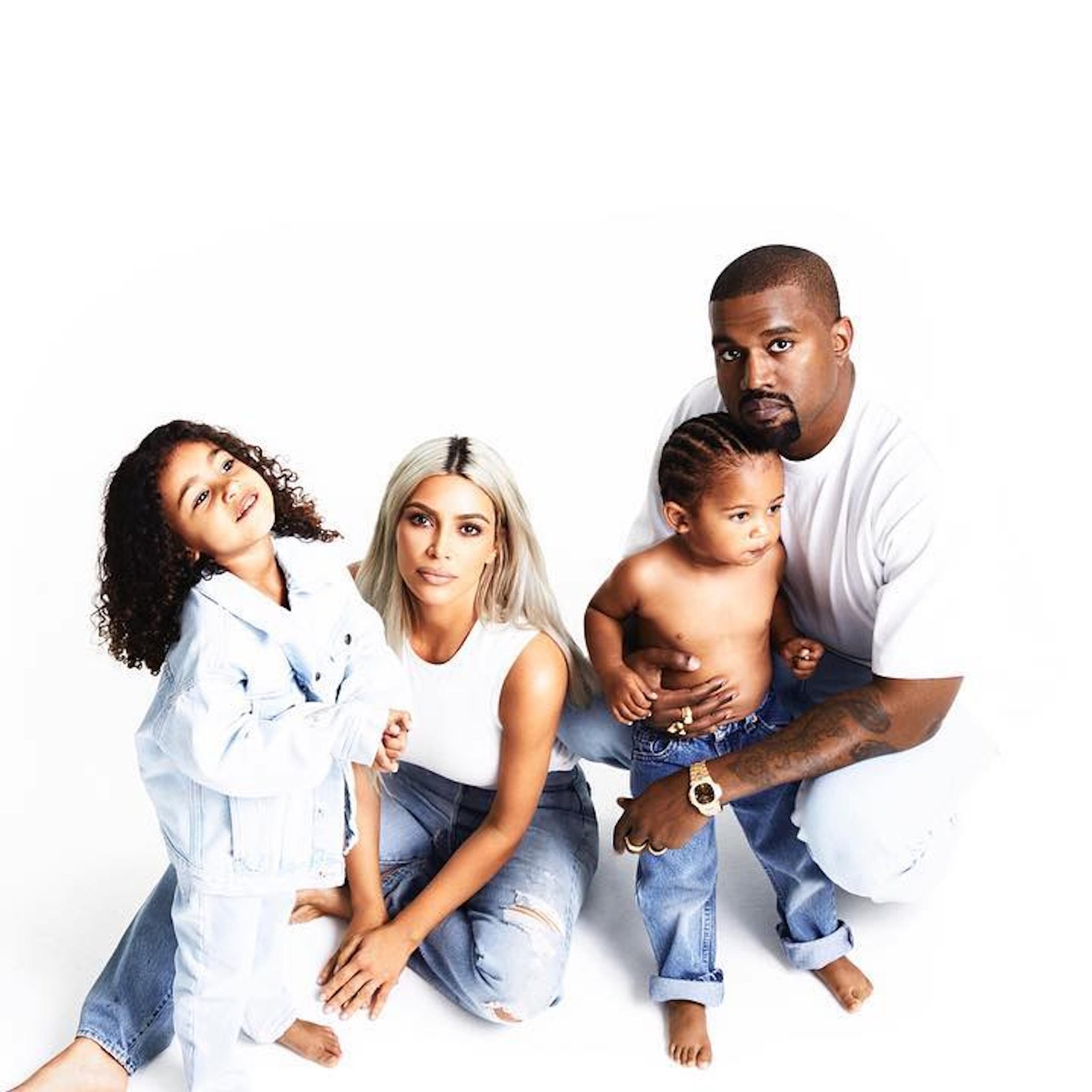 Kim Kardashian and Kanye West's Family Holiday Photos 2017 ...