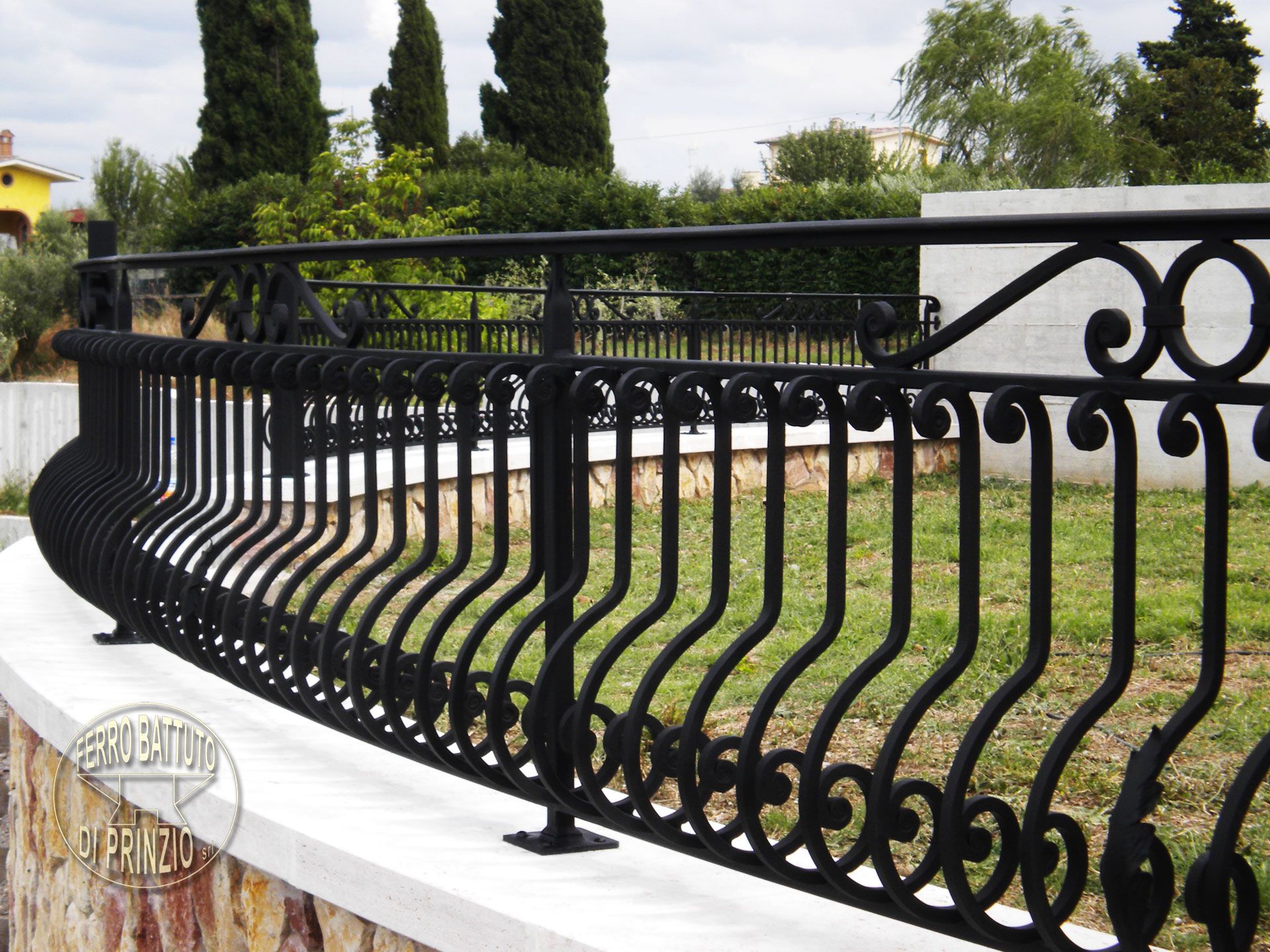 baroque wrought iron fence | Wrought Iron | Pinterest | Wrought iron ...