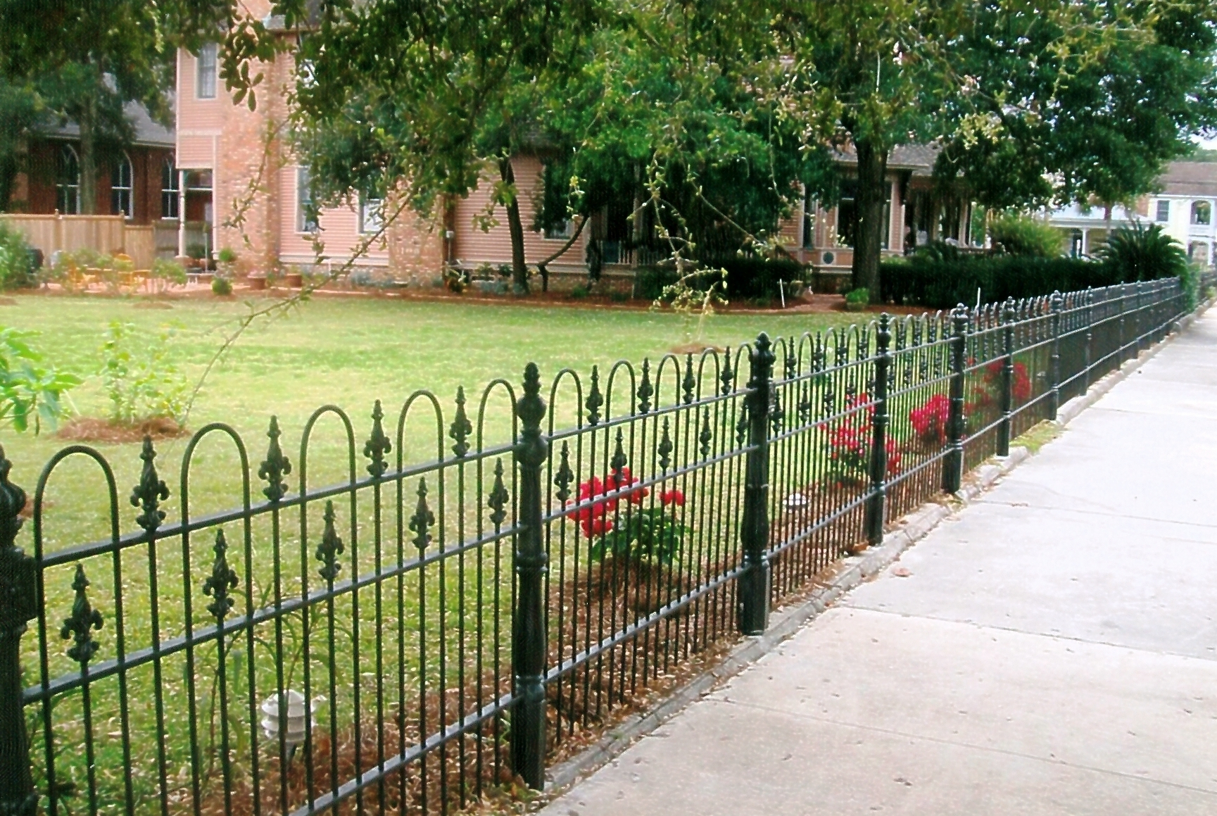 Wrought Iron Fence Panels Photo : Outdoor Waco - Popular Wrought ...