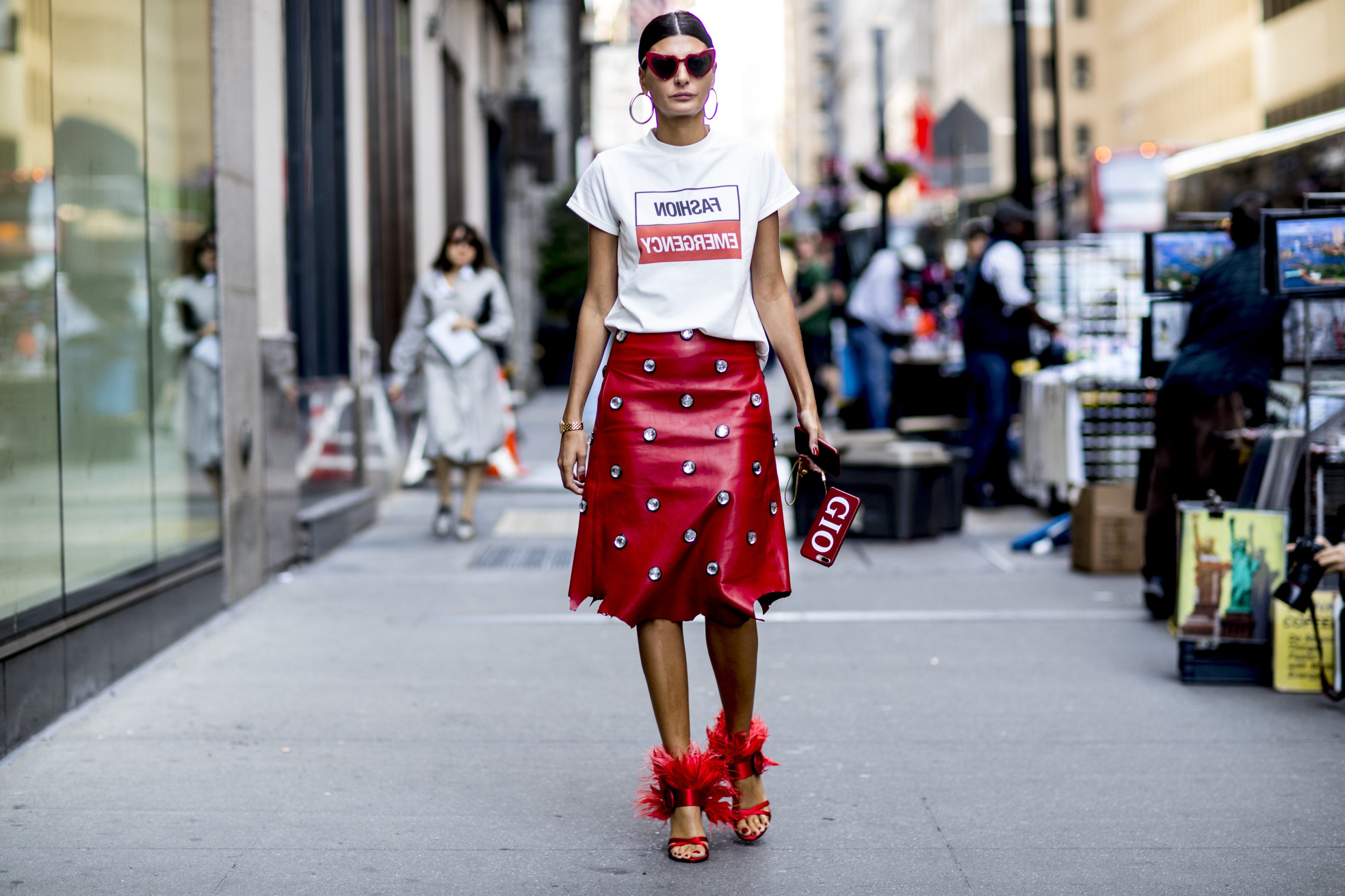 19 Colourful Street Style Looks from New York Fashion Week - FASHION ...