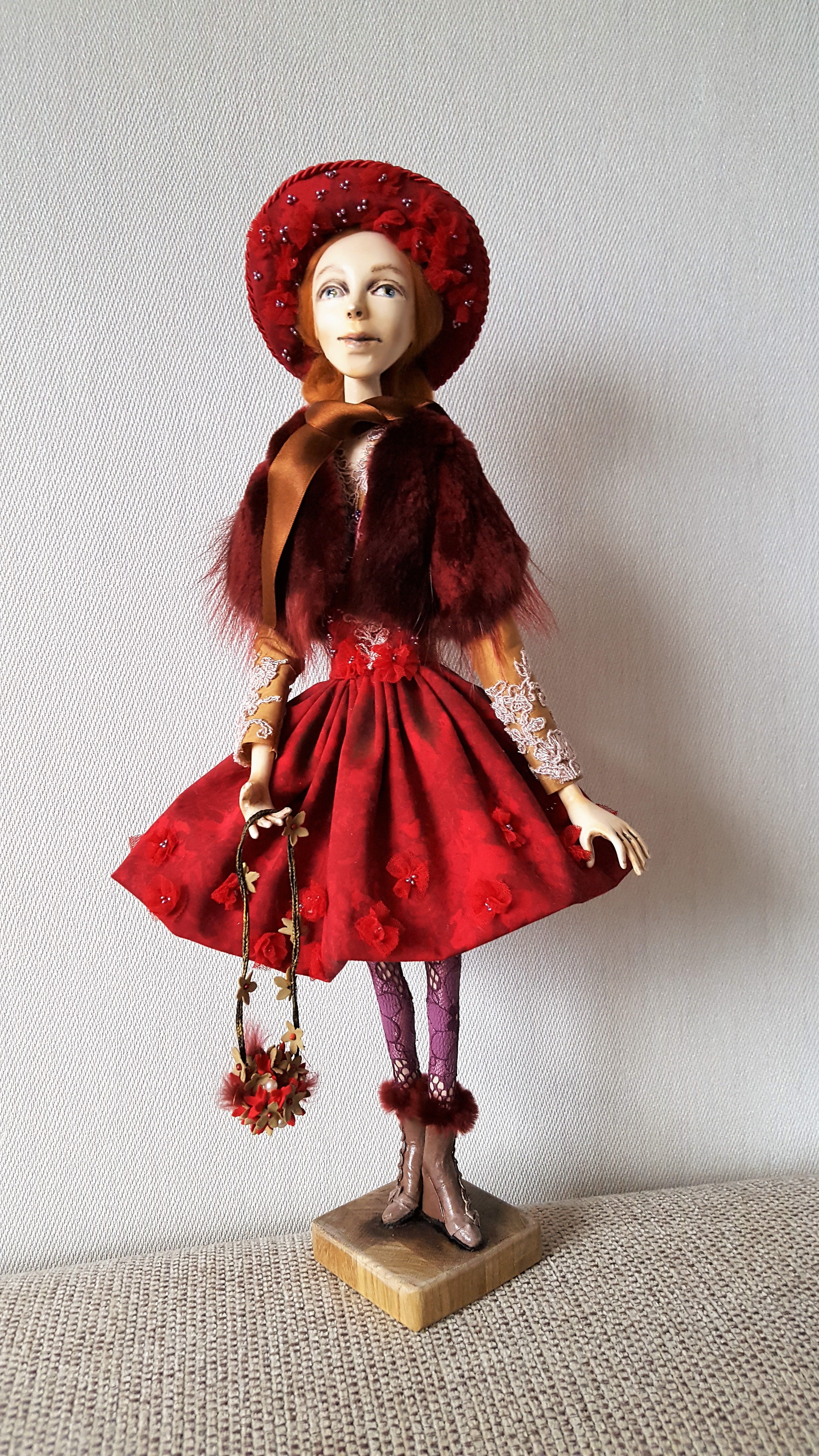 OOAK handmade art doll/ Interior doll/ Home decor/ Collectible doll ...