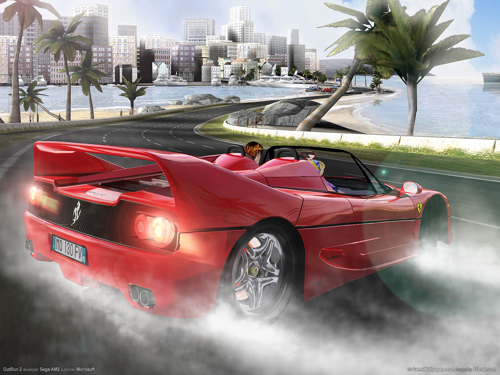 Awesome Moving Car Desktop Wallpaper Hd Images A Red Fastmoving For ...