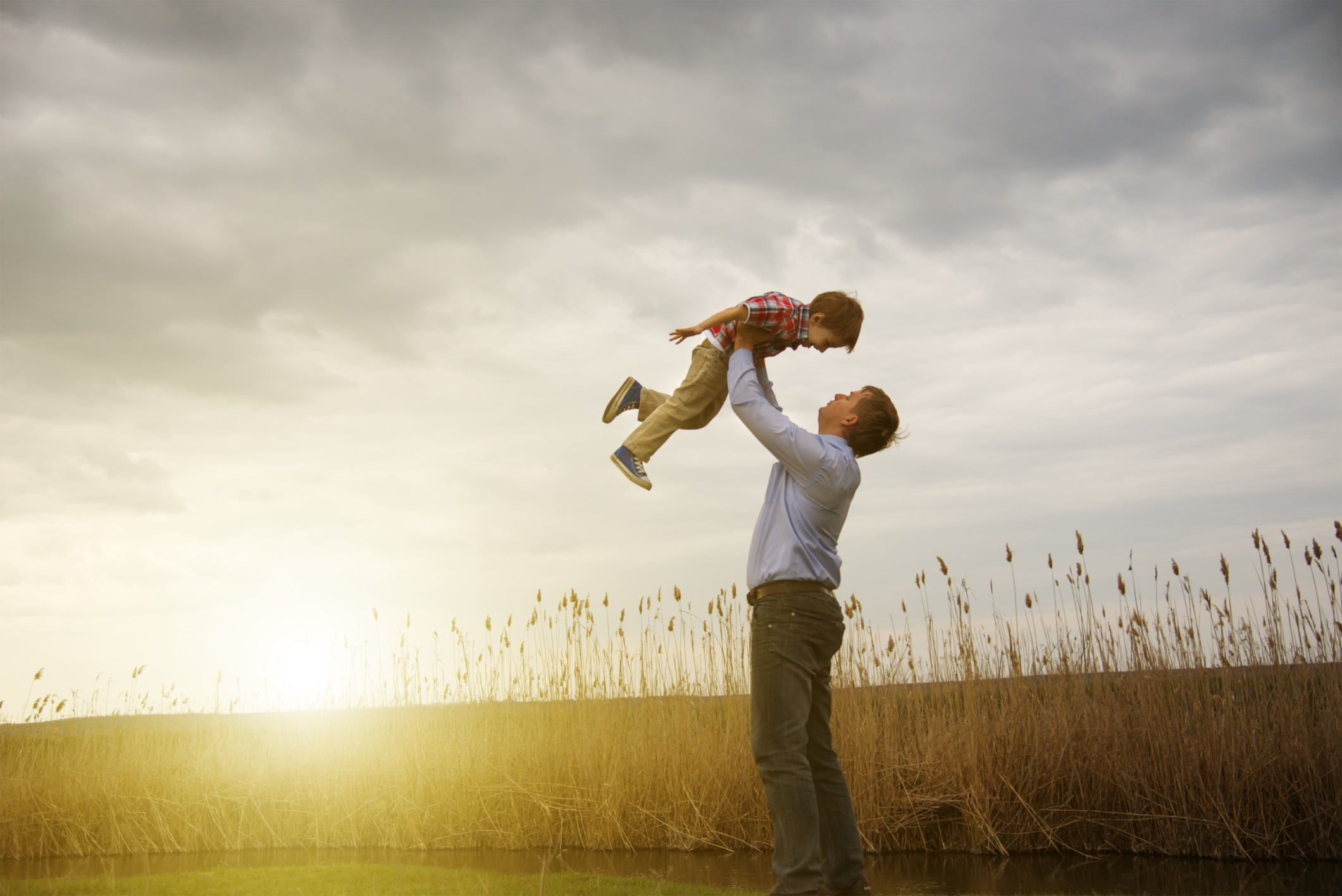 Free photo: Father and Son - Father, Graphical, Love - Free Download
