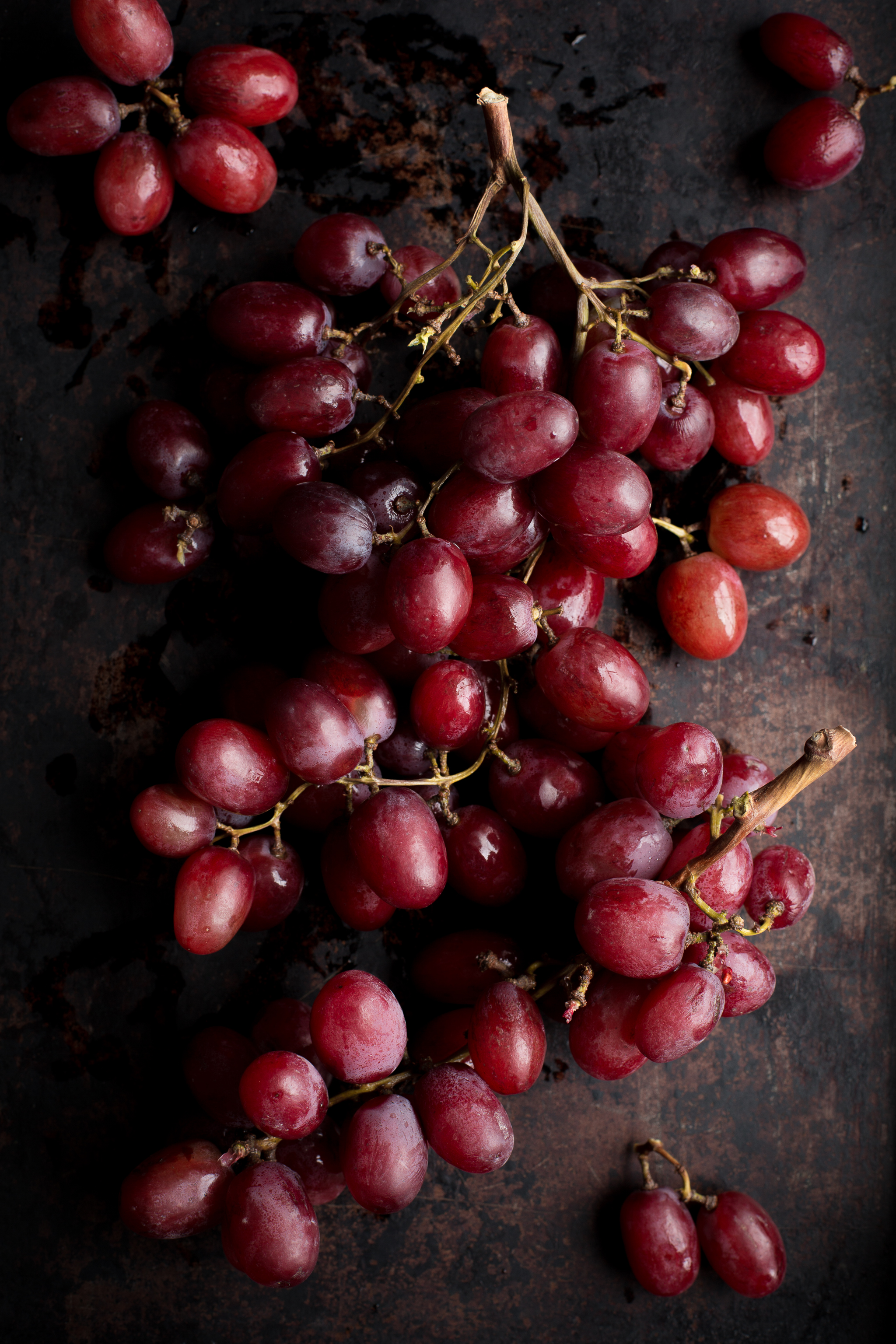 Balsamic Roasted Grapes with Brie - Taste Love and Nourish