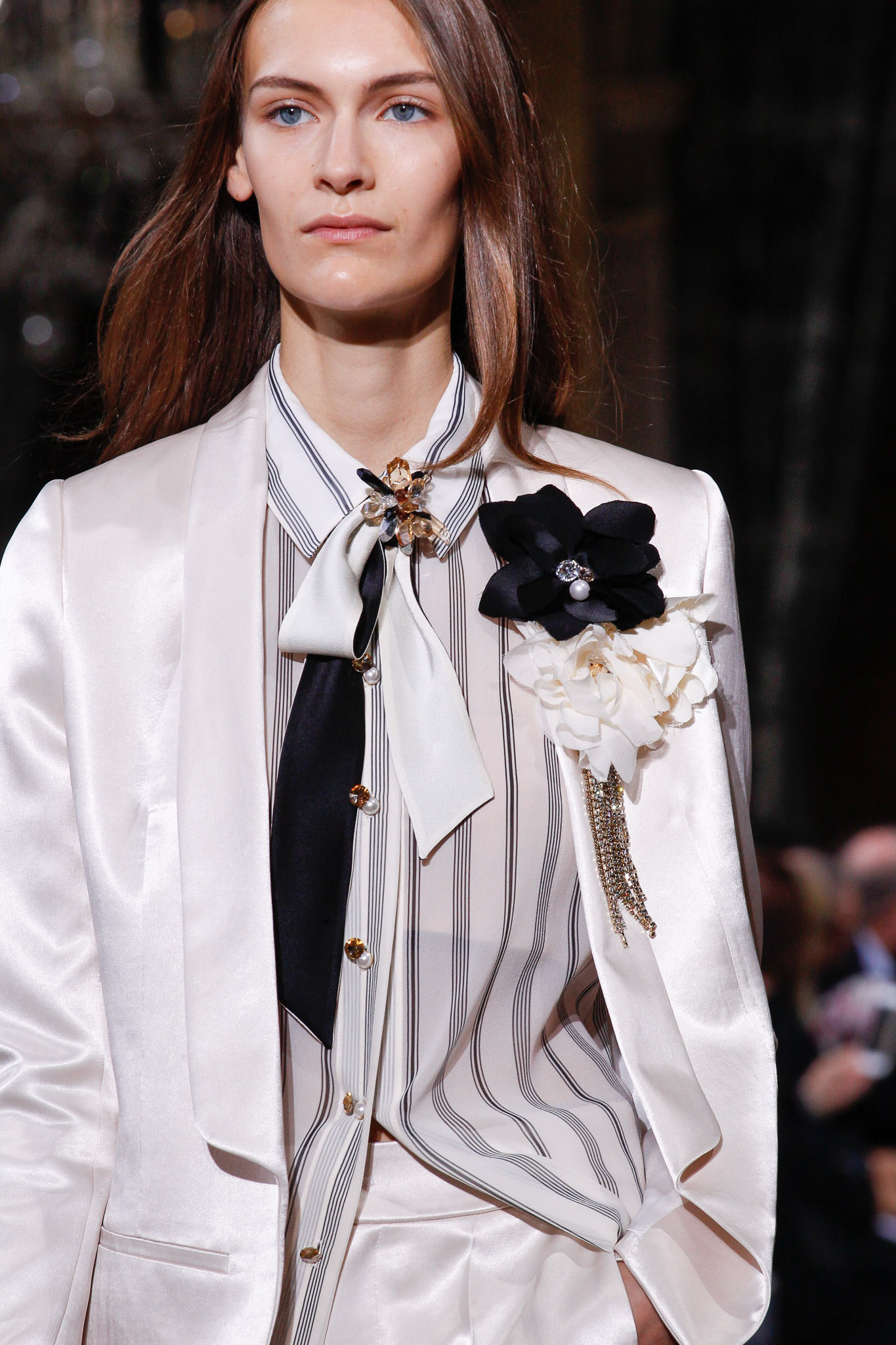 Lanvin creates a sophisticated mix of masculine and feminine ...