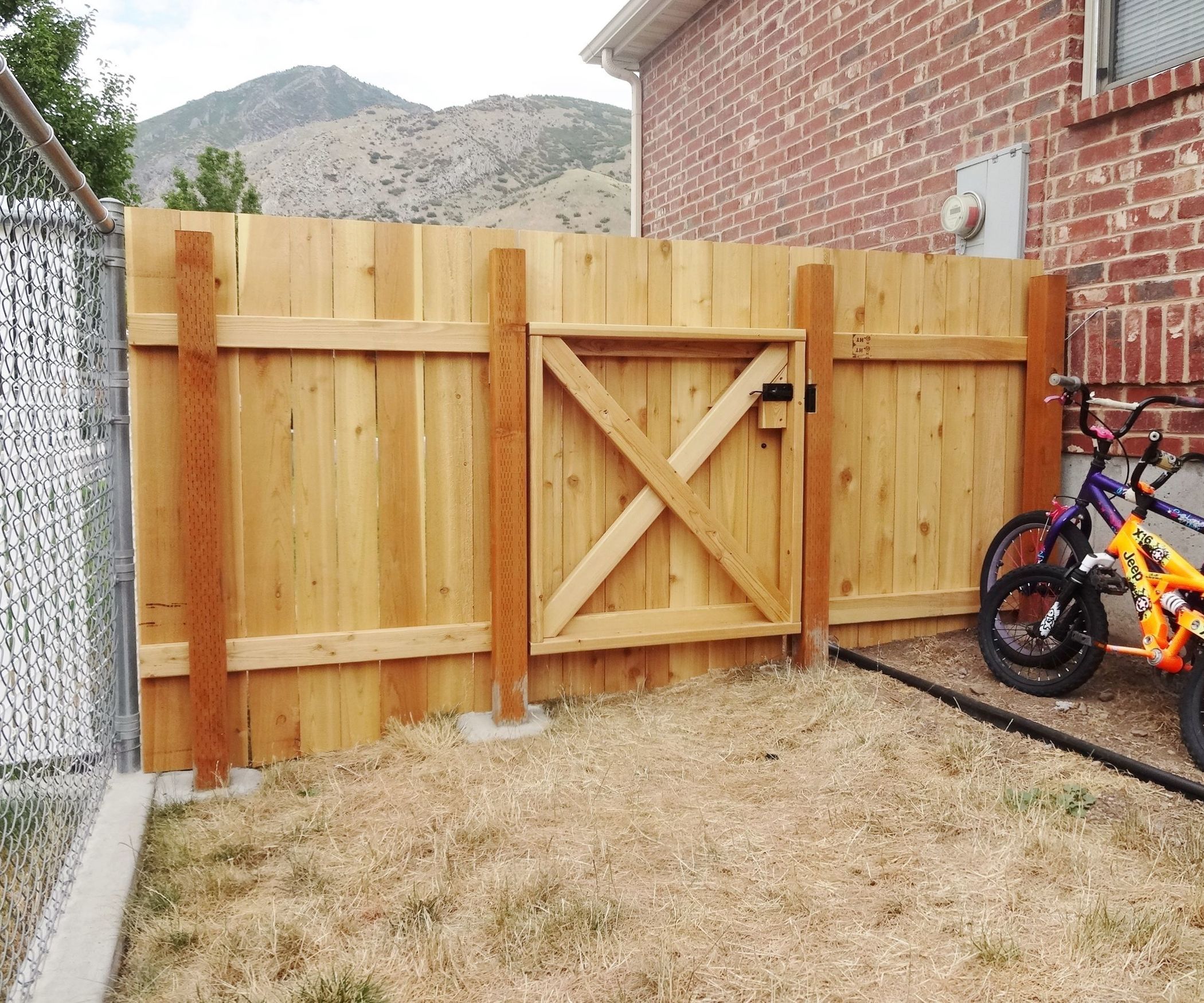 Build a Wooden Fence and Gate