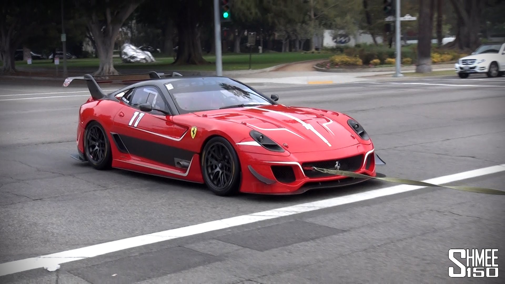 Ferrari 599XX EVO - Startup on the Road in Los Angeles - YouTube