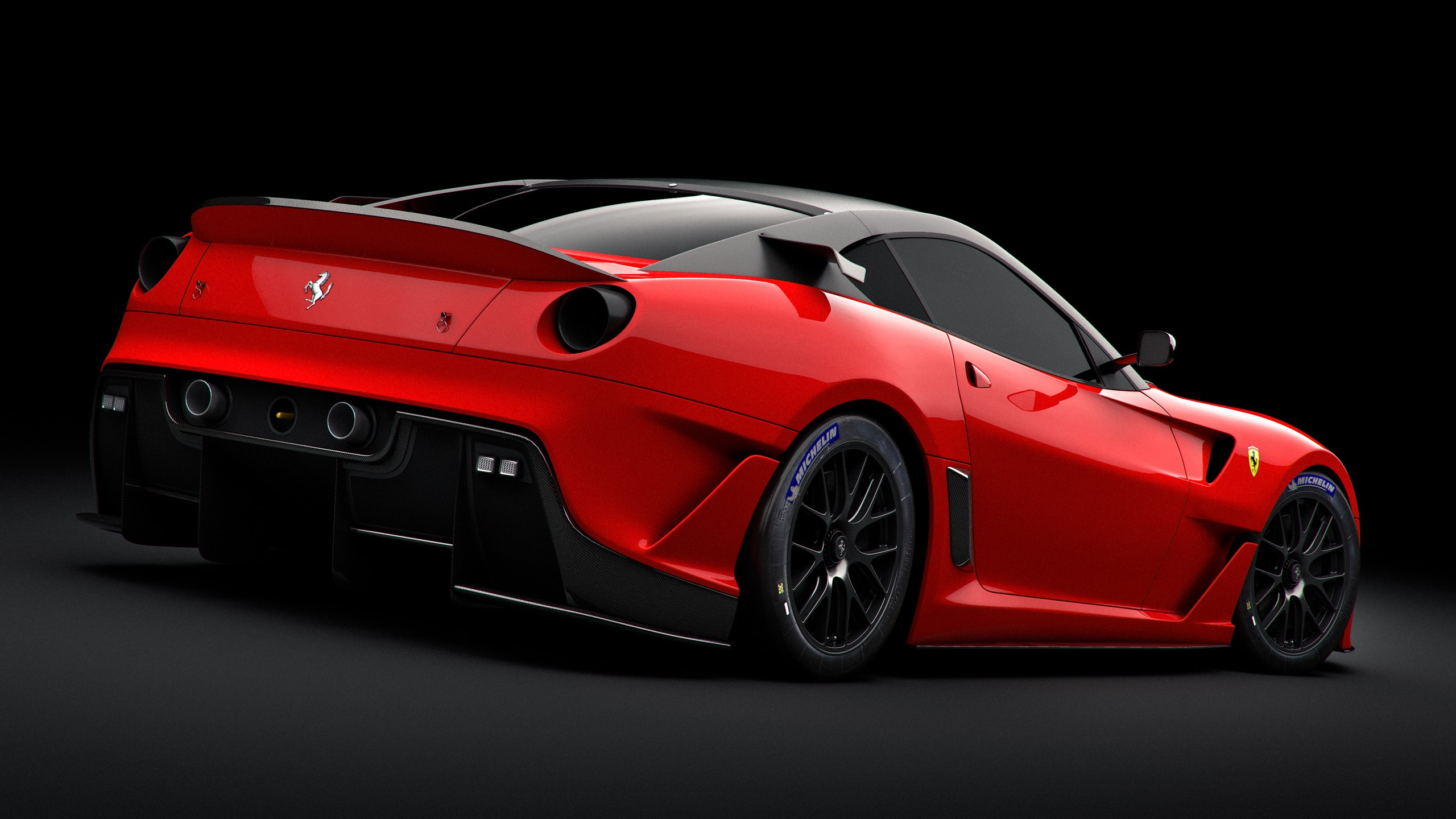 4 Ferrari 599Xx HD Wallpapers | Background Images - Wallpaper Abyss