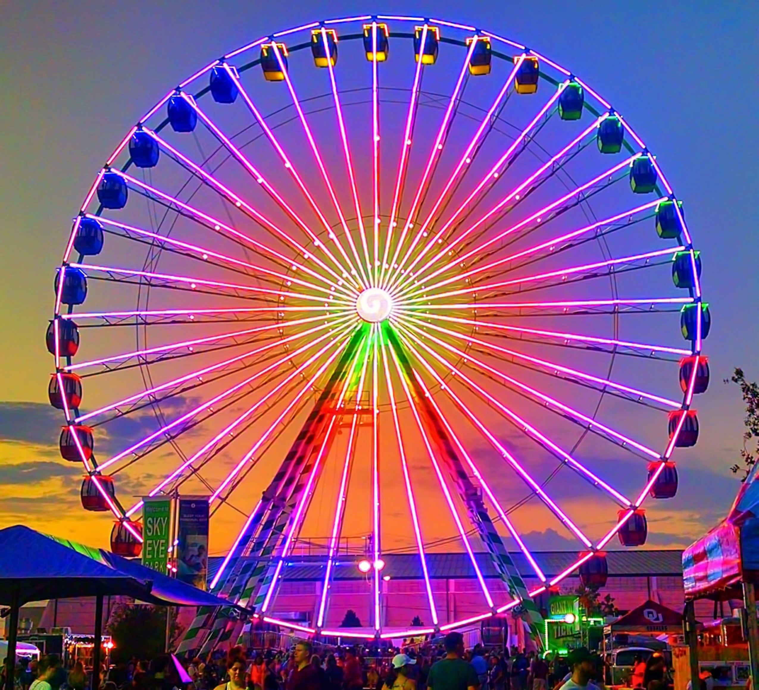 America's Largest Traveling Ferris Wheel Coming to South Florida Fair