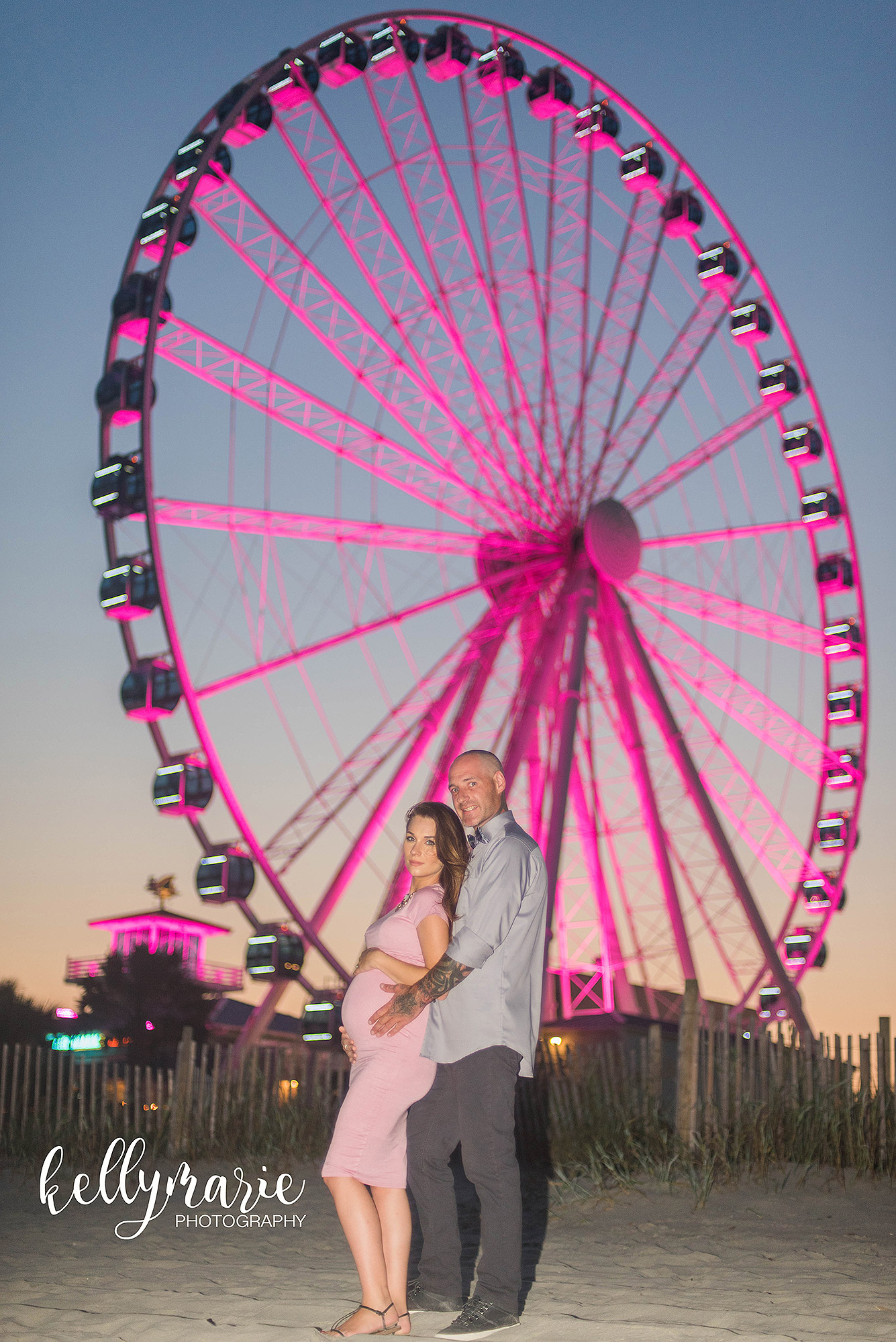 Expectant Dad Uses Ferris Wheel for Gender Reveal | PEOPLE.com