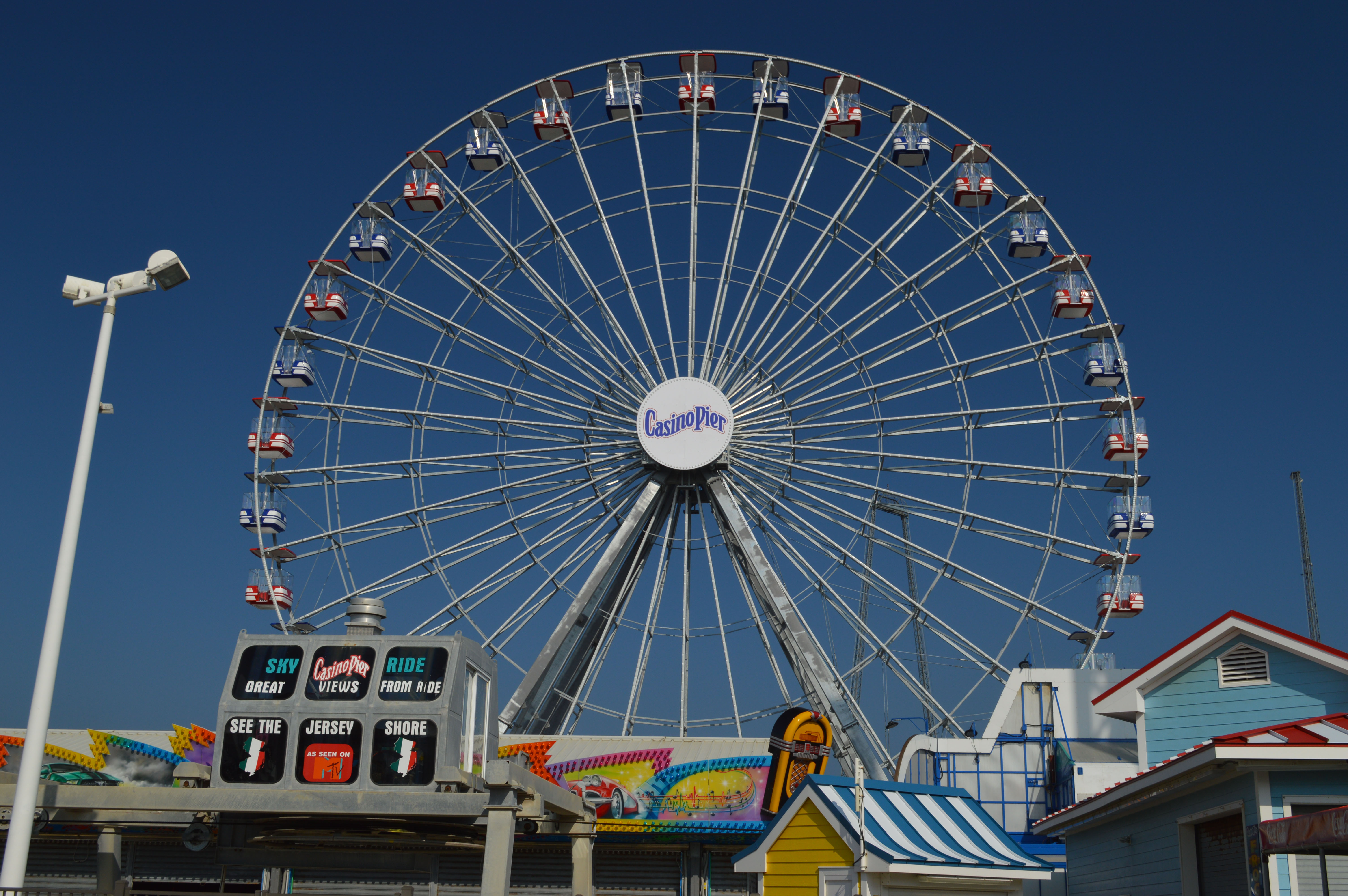 New Ferris Wheel Towers Over Casino Pier, But When Will it Begin ...