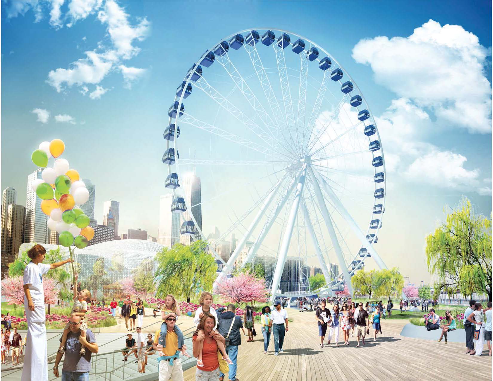 13 Facts about Navy Pier's New Ferris Wheel